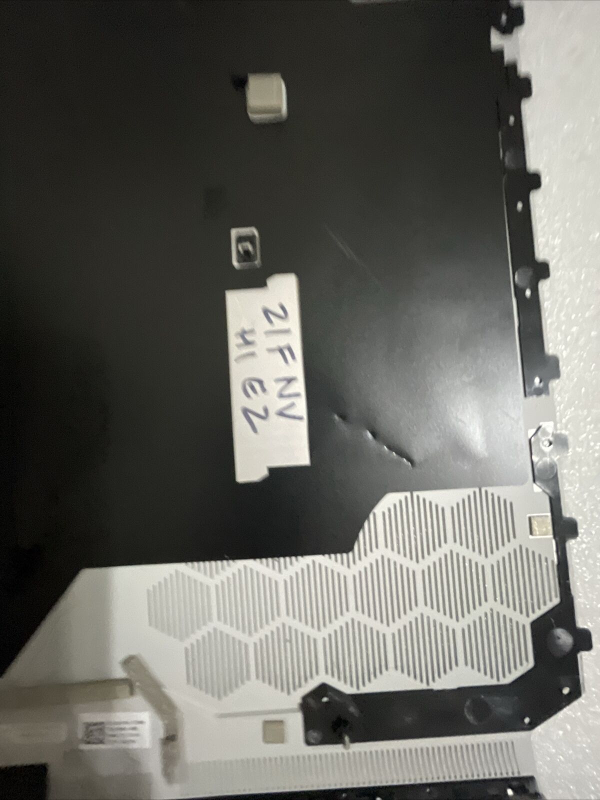 Genuine Dell Alienware X17 R2 Bottom Base Back Cover White 021FNV 21FNV H1 E2 E1