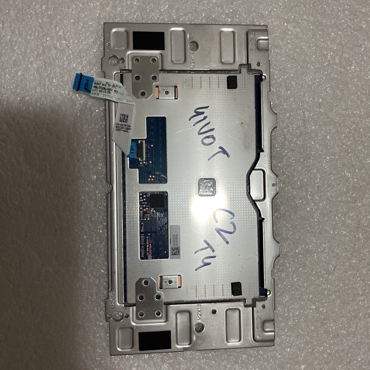 New Dell Inspiron 16 7630 Touchpad W Base Silver I7630-7312SLV-PUS 41V0T C2T4