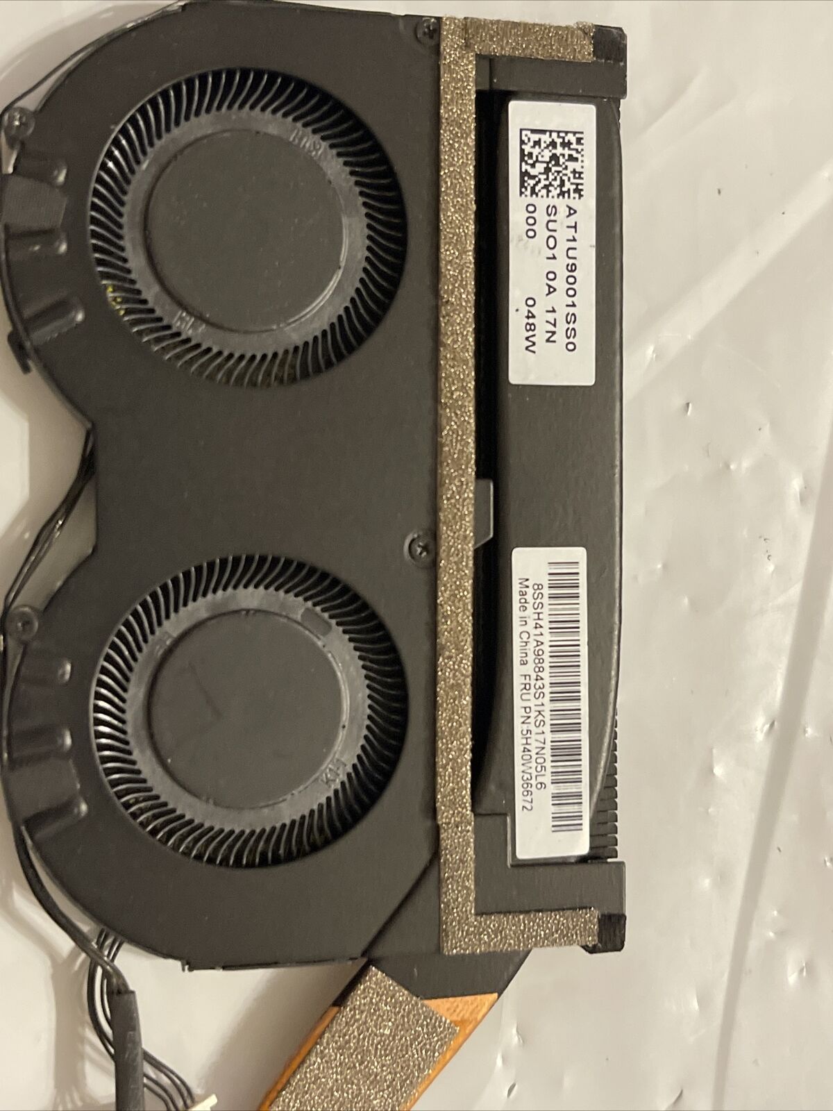 Oem Lenovo ThinkPad X1 Yoga 6th CPU Cooling Fan Heatsink ND55C86 5H40W36671 / 72