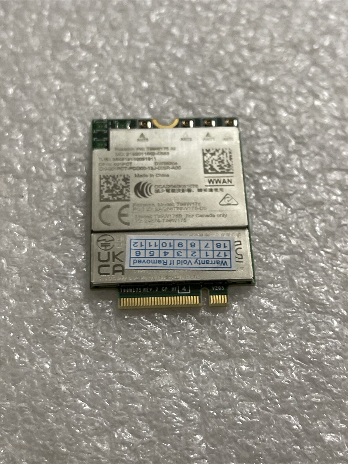 Dell Latitude 9420 9520 7560 7760 DW5930e T99W175 Wireless LAN X55 1R4F 01PCT W4