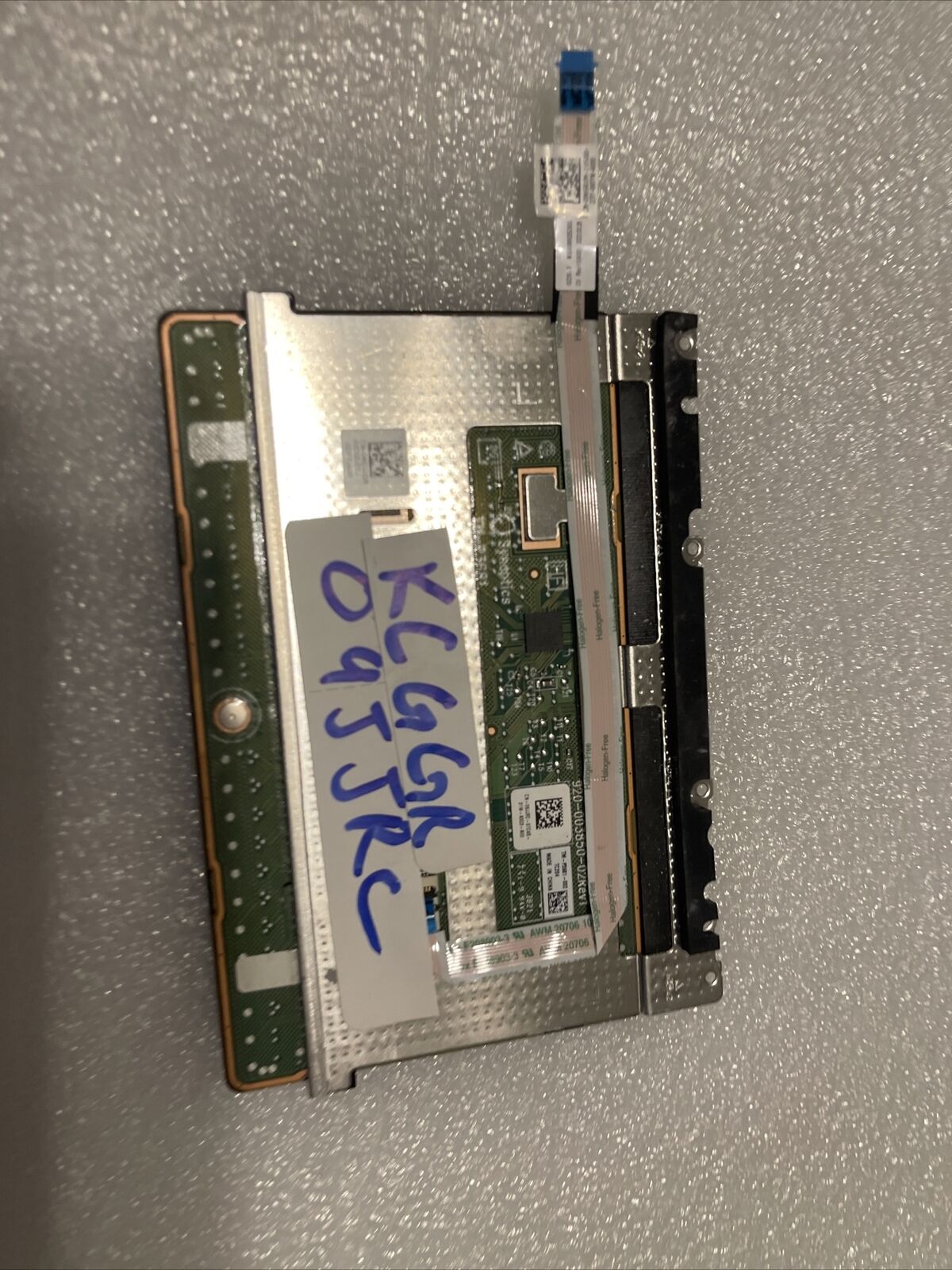 Oem DELL ALIENWARE X17 R2 Touchpad Module W Cable 9JJRC N6RVM KCGGR H1 B4