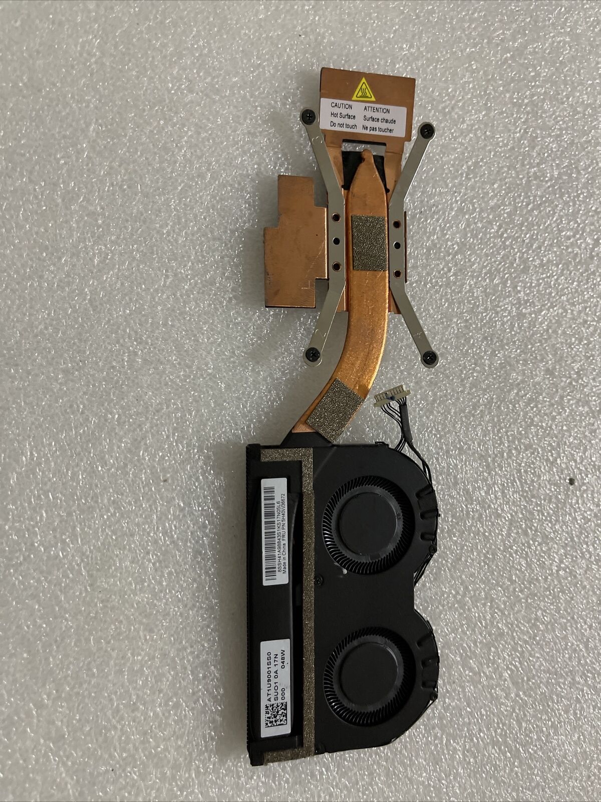 Oem Lenovo Thinkpad X1 Carbon 9th G X1 Yoga 6th Heatsink 5H40W36671 5H40W36672