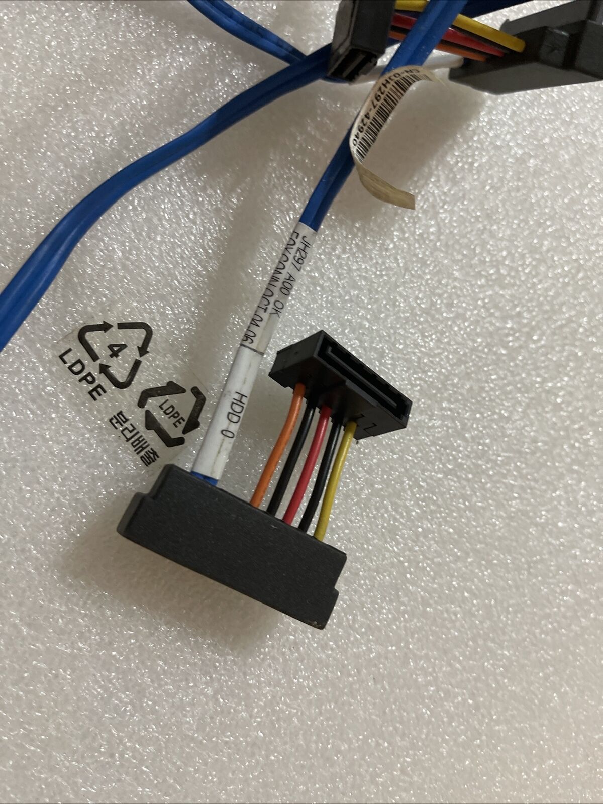 Dell Server Parts LCD Inverter Cable JH297, SAS Cable 3-Drop JH297 0JH297
