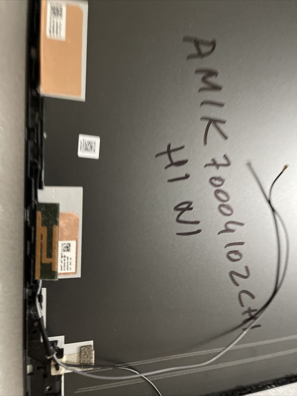 LENOVO IDEAPAD 5 15IIL05 GRAY LCD BACK COVER AM1K7000410 H1 N1 Screw Holes broke