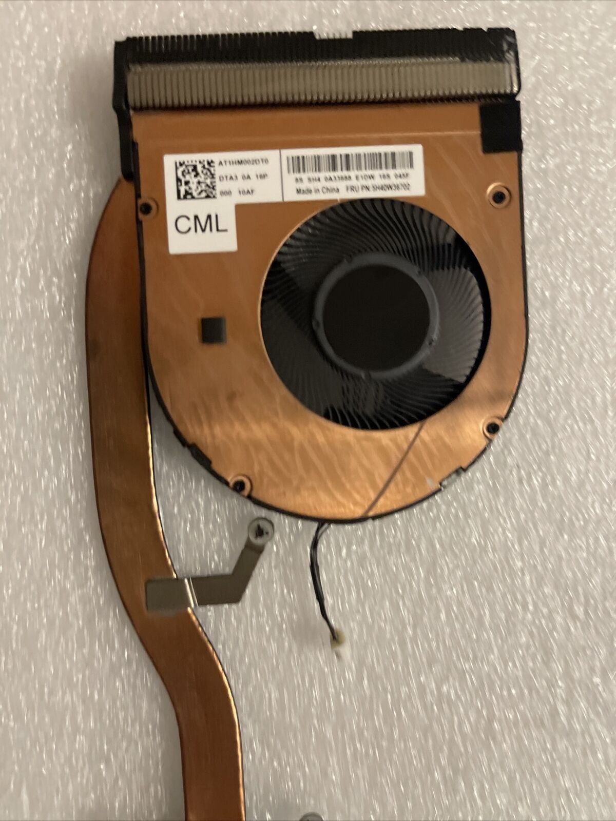 Lenovo Thinkpad T490 T14 Gen 1 UMA CPU Cooling Fan Heatsink 5H40W36702  H1