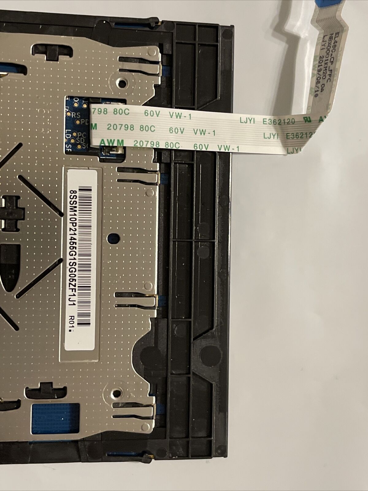 Oem Lenovo ThinkPad Touchpad T490 T590 P53S E490 E590 P14S With Cable 01YU05 ata
