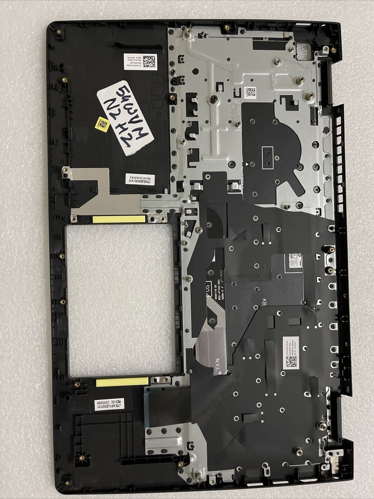 New Dell Inspiron 3510 3511 3515 Palmrest US Eng Non Backlit Keyboard 54WVM N2H2