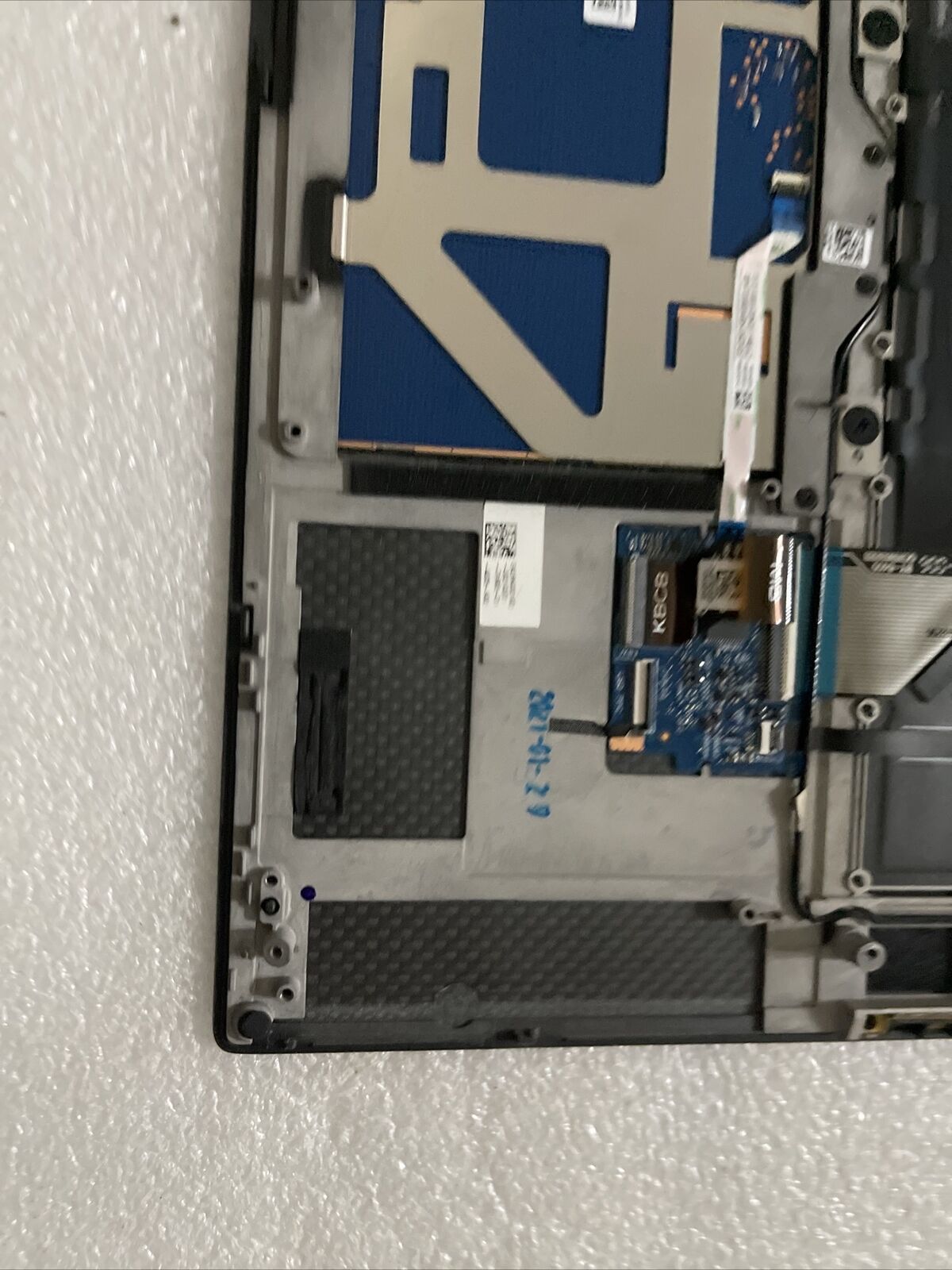 Genuine DELL XPS 9500 9510 Palmrest Touchpad Keyboard 0GN0D2 0RTNNF GA D5