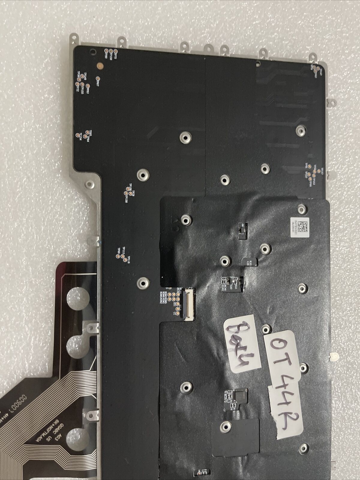 Genuine Dell Alienware M15 R2 Lunar Light RGB Laptop Keyboard Y79F6 00T44R N1 B4