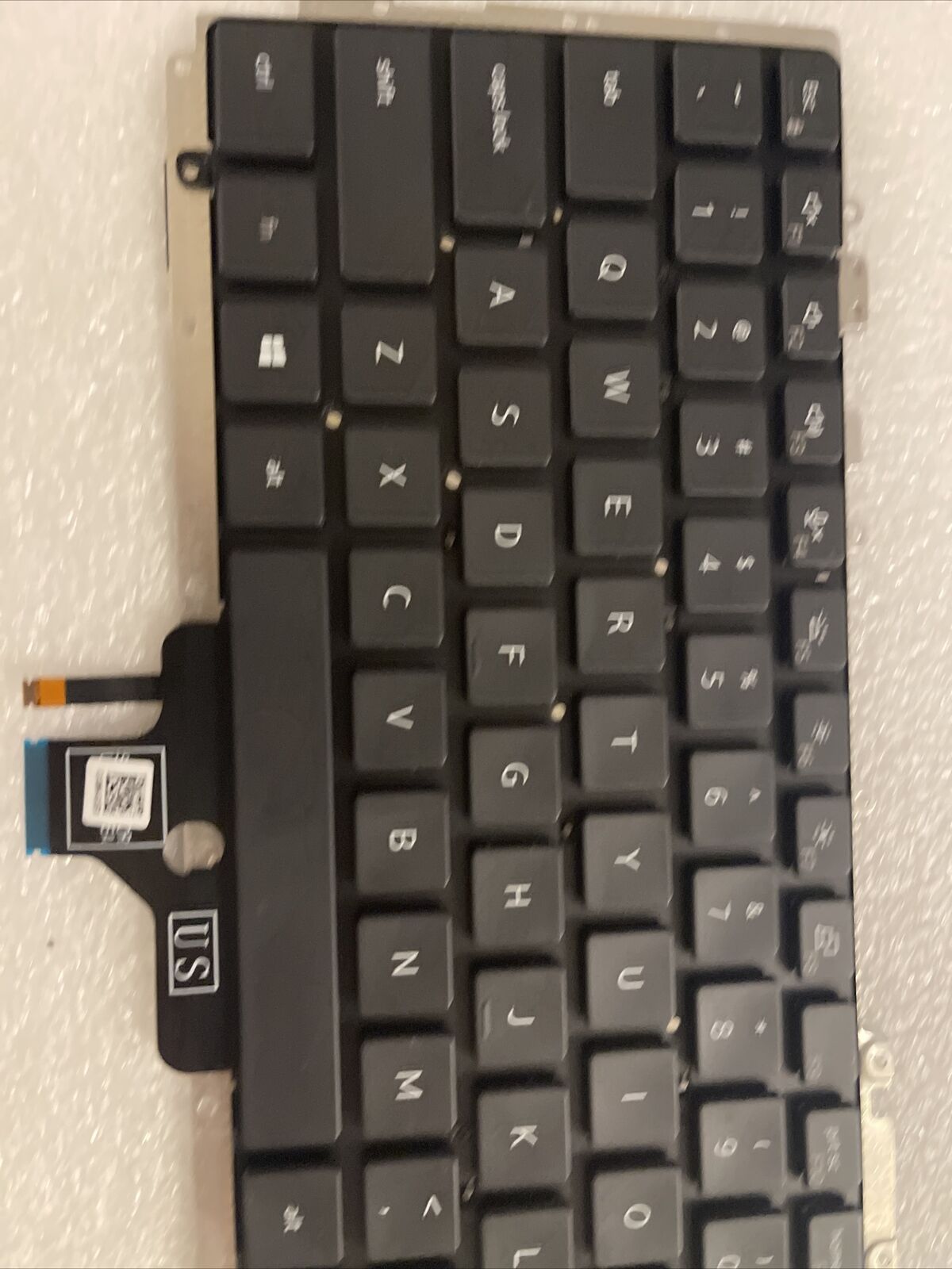 Dell Latitude 7410 2-in-1 Backlit US Backlit Keyboard W Frame 6CTC6 GMM47 H1 S2