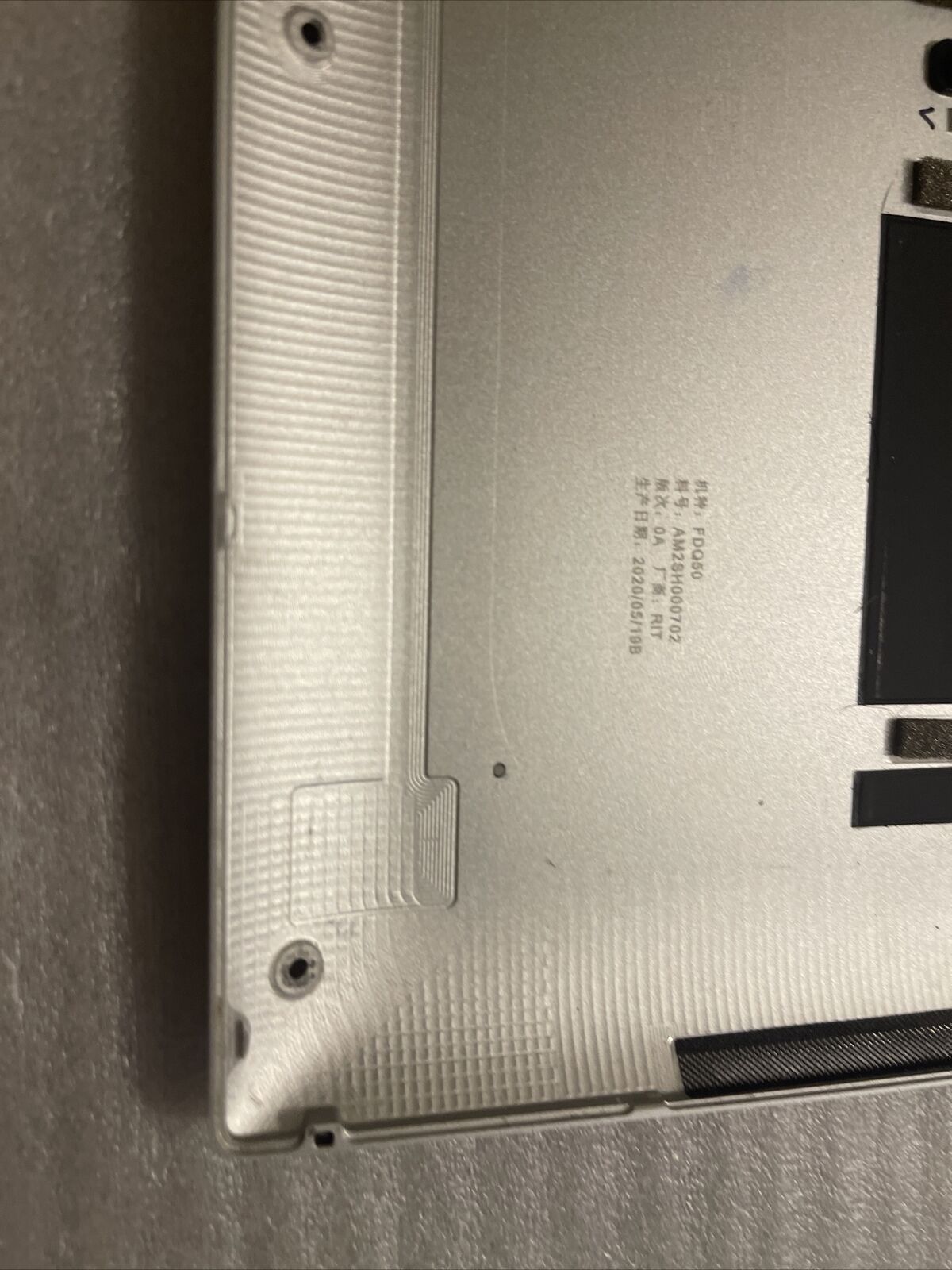 Dell  XPS 9500 15 Bottom Base Metal Cover W/Audio Port KVD7H DWT74 0DWT74 H4 C4