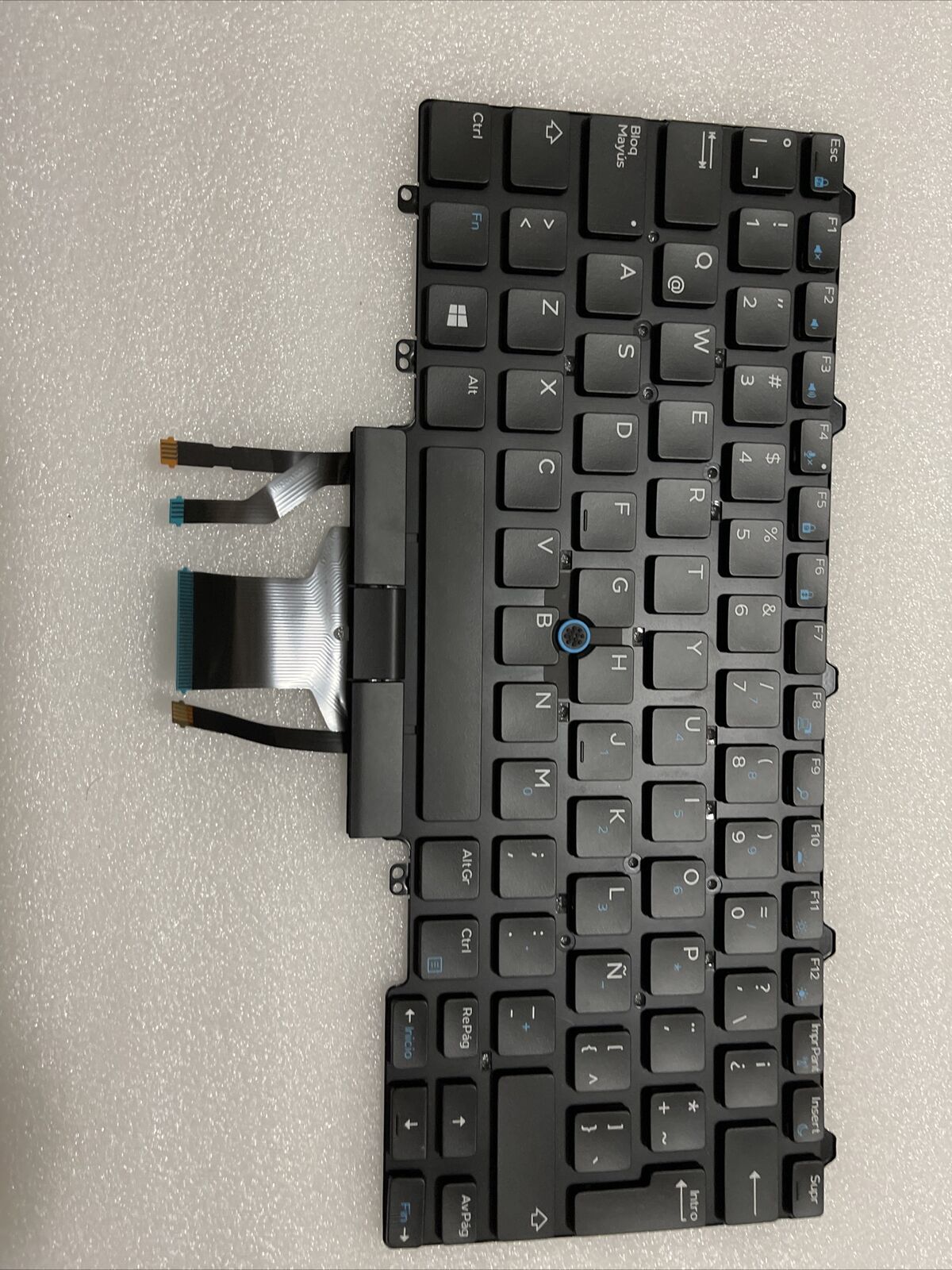 Spanish Dell Latitude 5490 7490  5495 Laptop Backlit Keyboard G30V9 0G30V9 H1