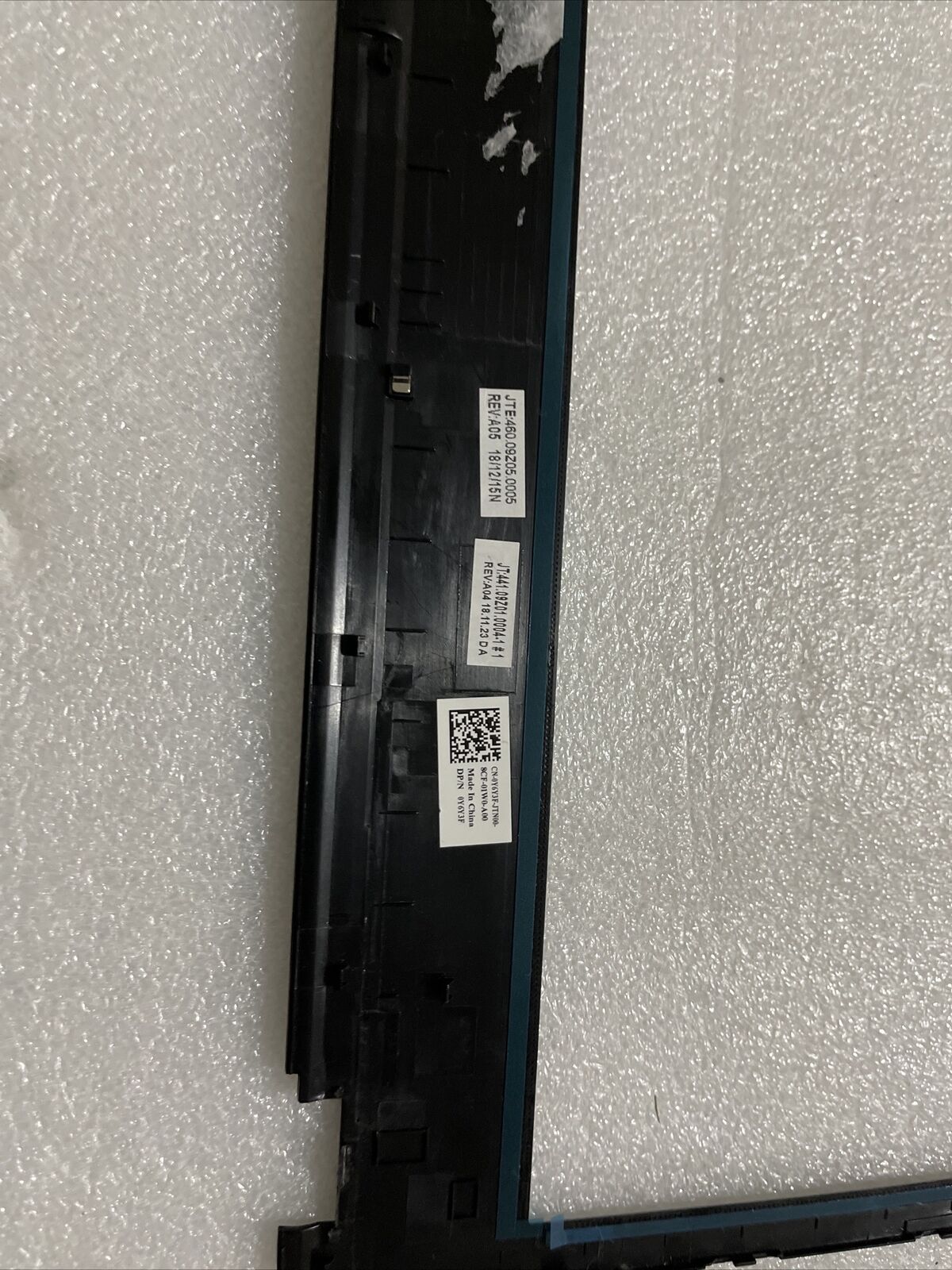 NEW GENUINE Dell Latitude 3480 14" LCD Front Trim Bezel Plastic -No TS- Y6Y3F N4