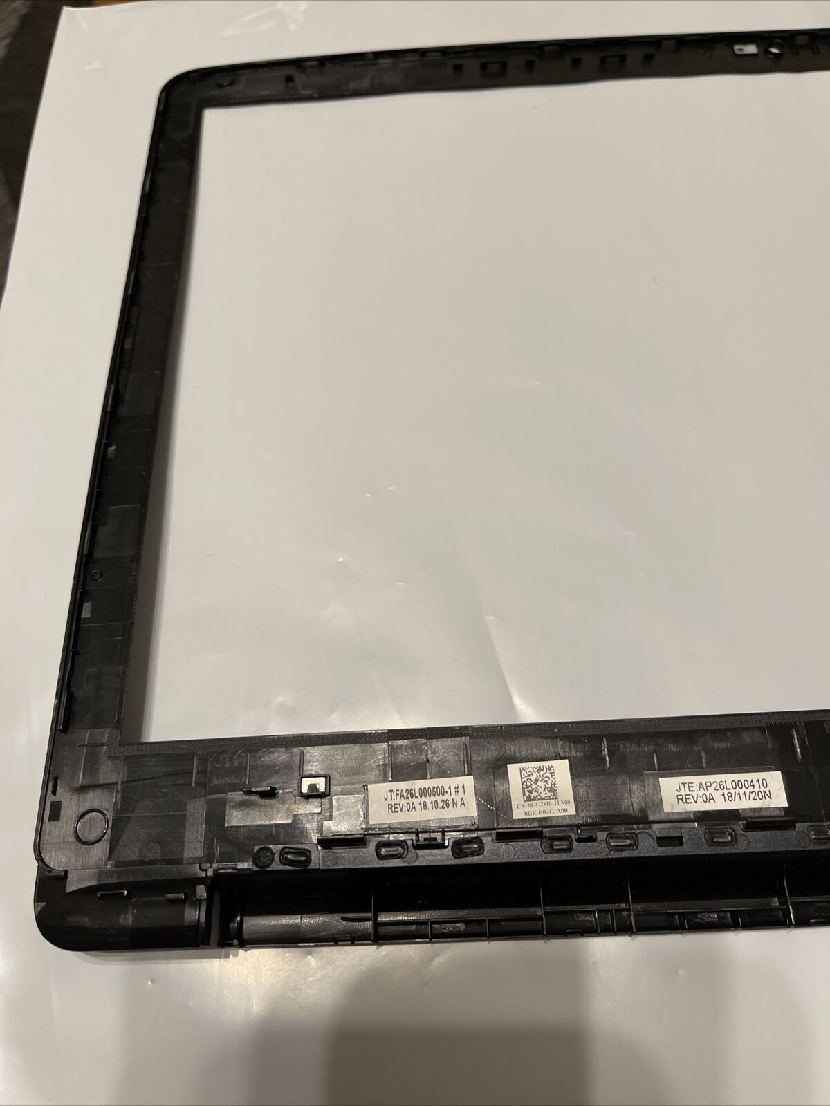 Genuine Dell G3 Laptop LCD Bezel Webcam Port GG7M0 0GG7M0 THA01 N1