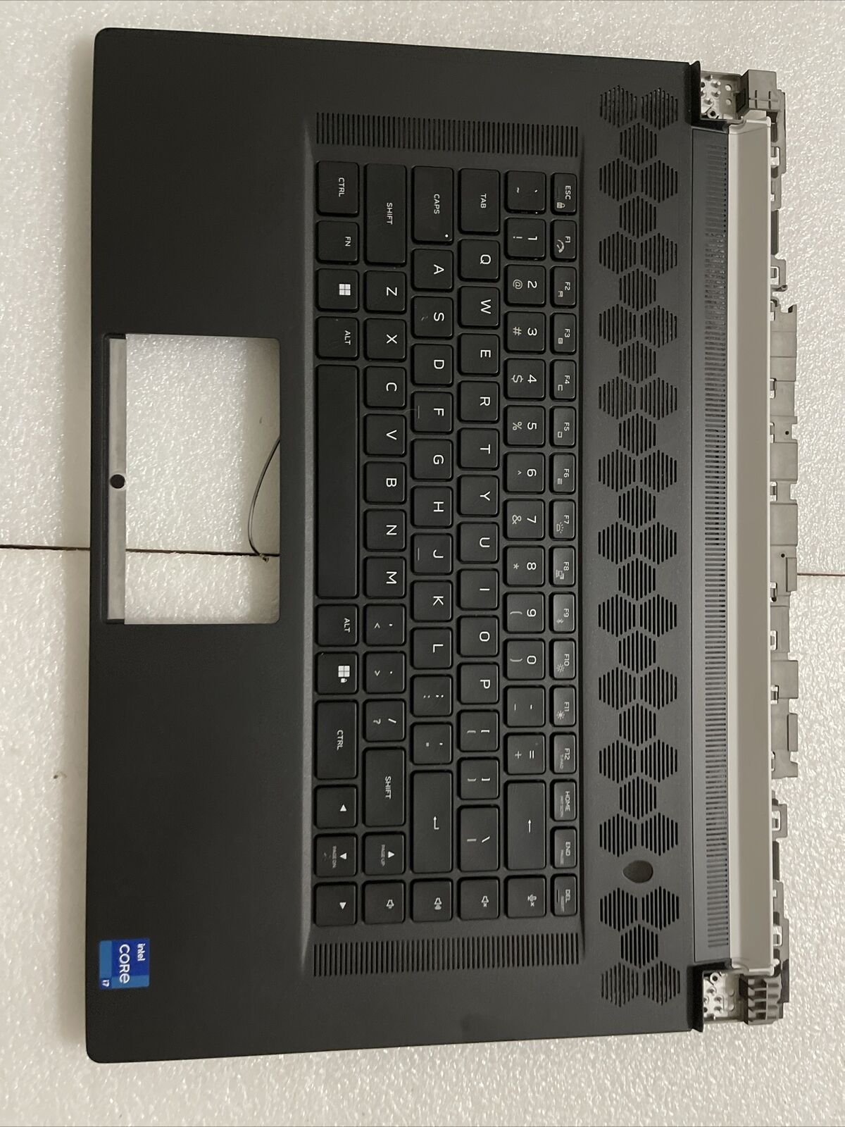 GENUINE DELL ALIENWARE M17 R4 PALMREST US Backlit KEYBOARD 6N1JW N1 P8 Grade A