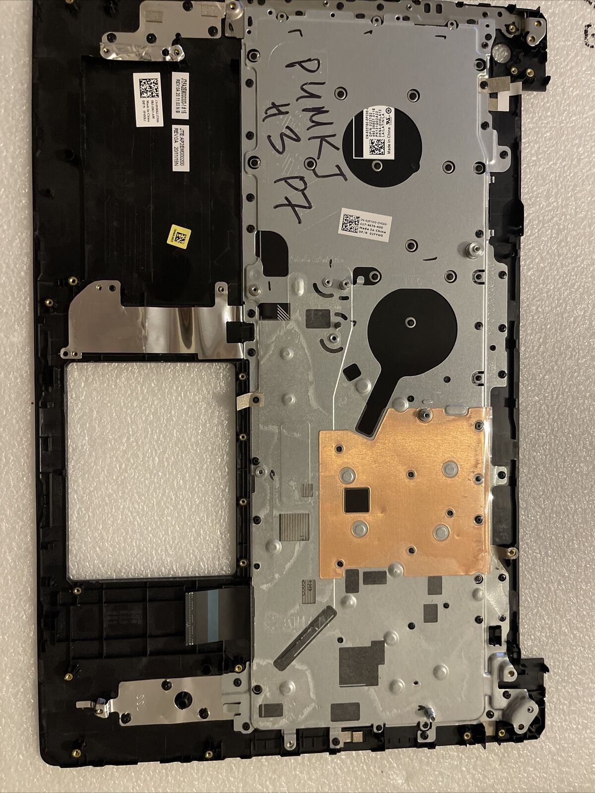 GENUINE DELL INSPIRON 3583 3593 PALMREST SPANISH KEYBOARD H9P3P P4MKJ H3 P7