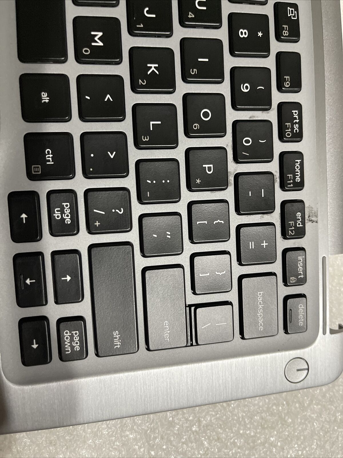 Dell Latitide 7400 2-in-1 Laptop Palmrest US Backlit Keyboard Extras 476JH B2 B5
