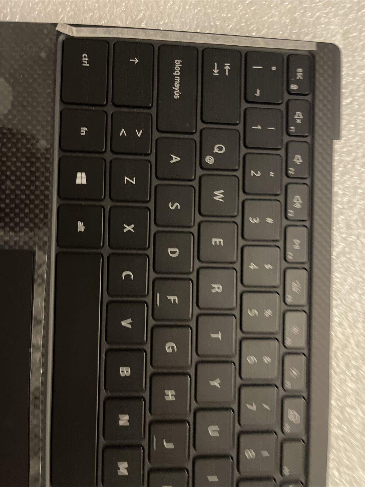 New Oem Dell XPS 9310 Palmrest Touchpad Backlit Spanish Keyboard 1YN9Y K4N59 HP7