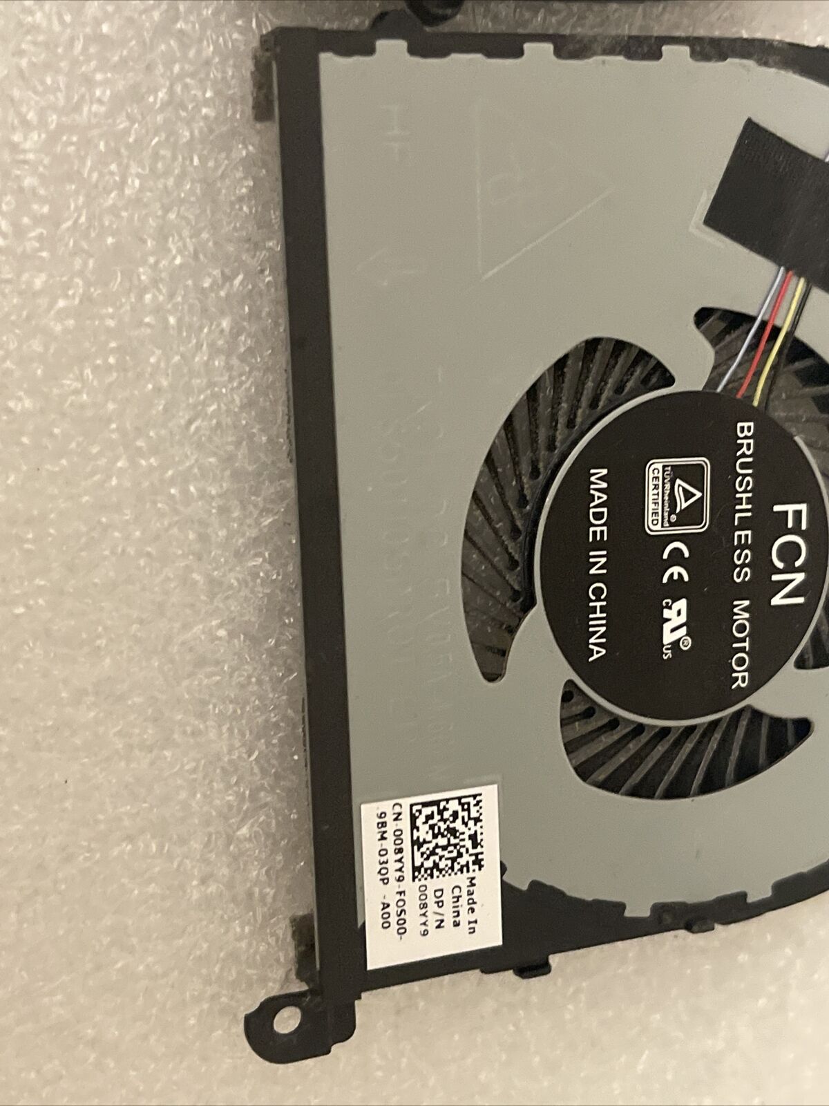 Dell XPS 15 7590 9570 Precision 5540 CPU & GPU Cooling Fans 008YY9 0TK9J1