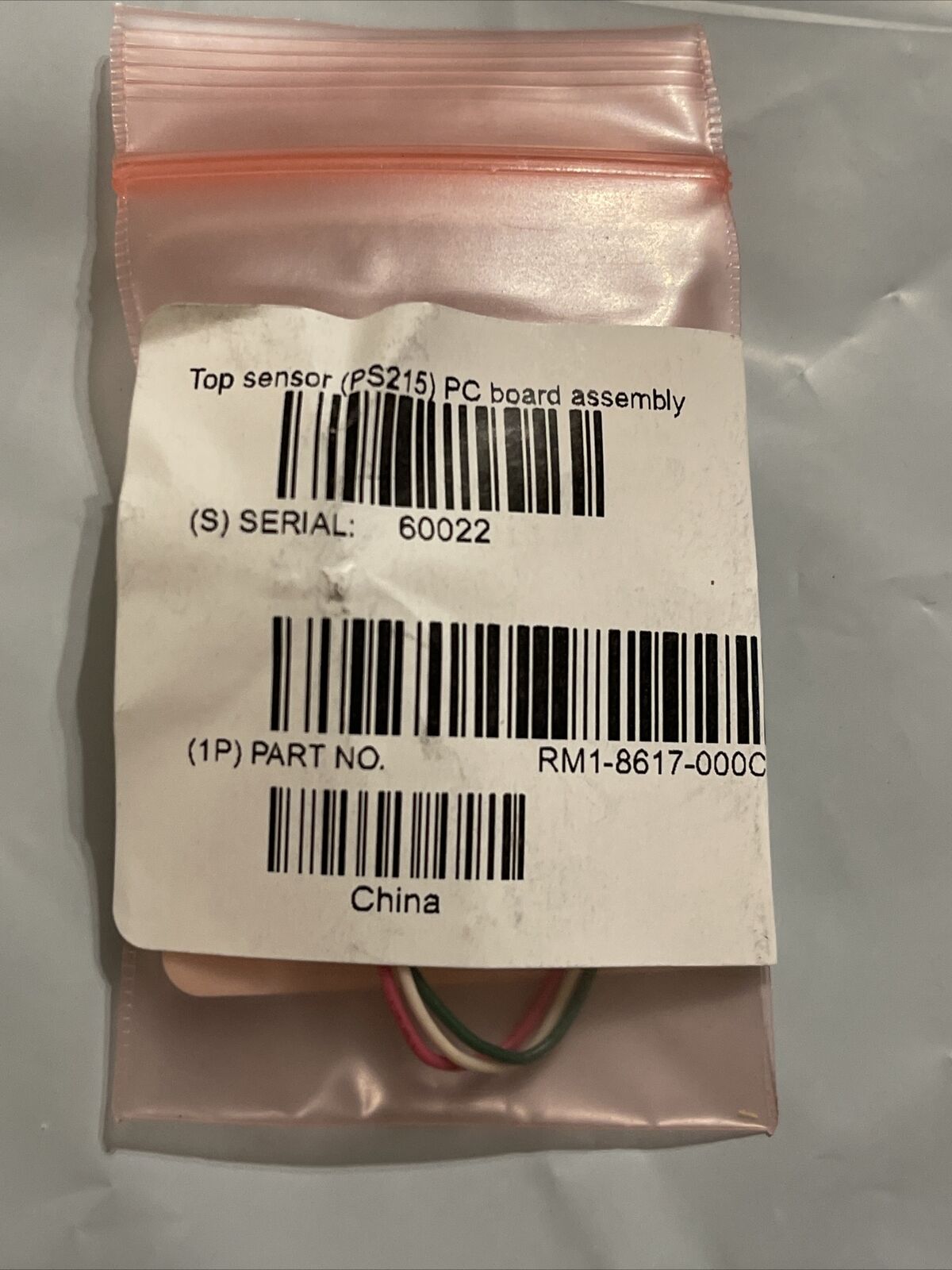 New HP 500Mfp M525 RM1-8617 Top Sensor (PS215) PC Board Assembly ata