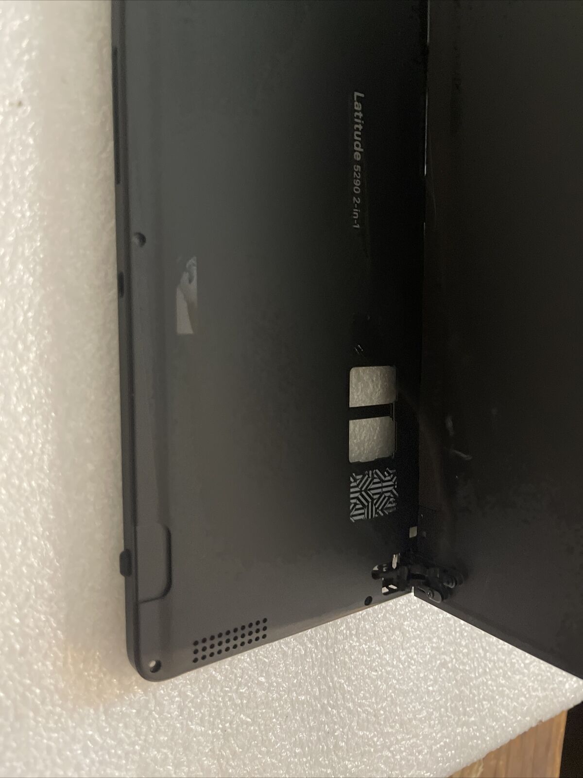 GENUINE DELL  LATITUDE 12 5290 LCd Top Back Cover Extras Black T17G TKR19 N3 B7