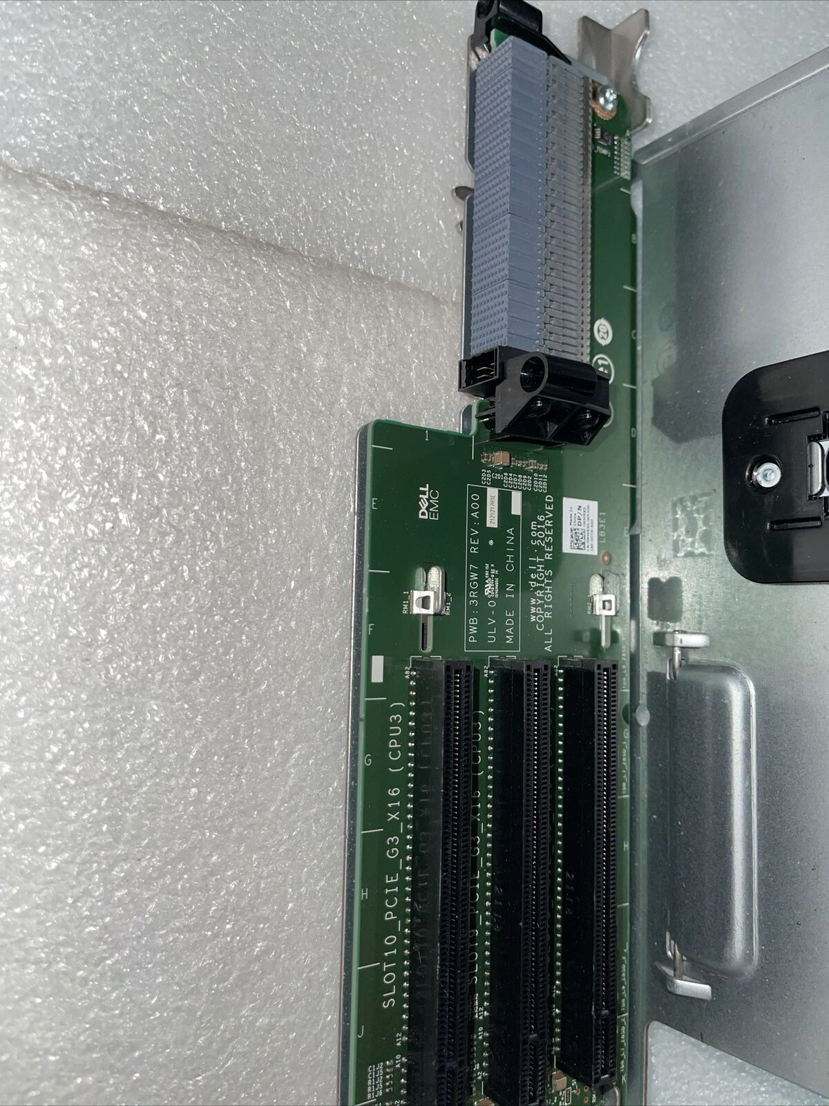 DELL R940 IO RISER2 PCI-E 3.0 X16 CPU3 adapter card 2 FG2NF NWRX5 H1 K4