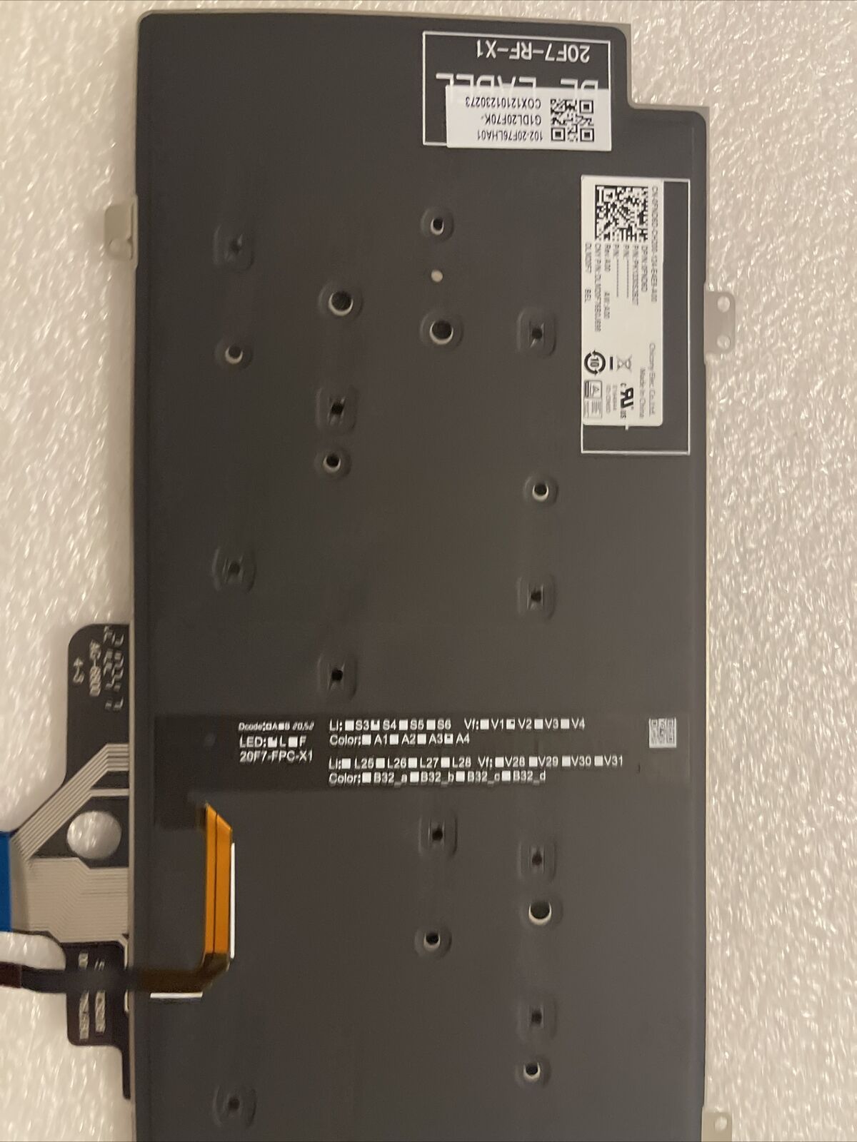 NEW Dell Latitude 5420/5430/7420/7520 BELGIAN Backlit Keyboard FND6D 0FND6D B1