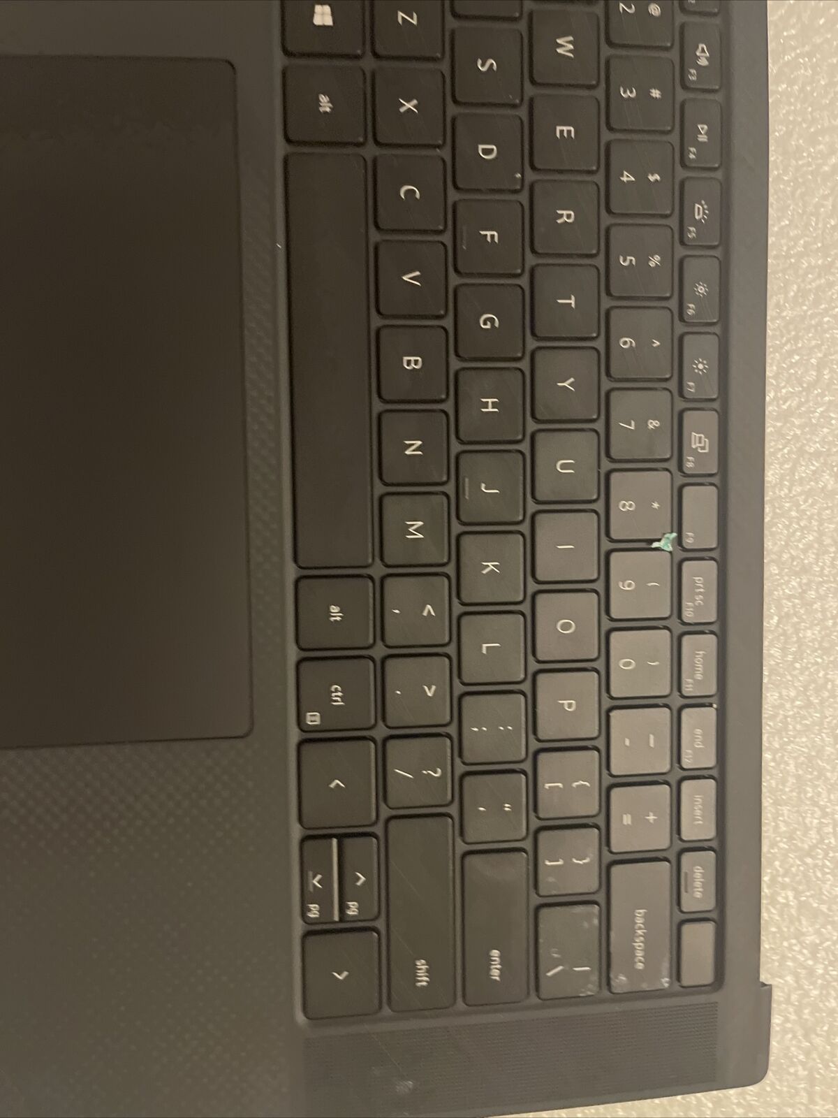 OEM Dell XPS 9500 Laptop Palmrest Touchpad US/EN Backlit Keyboard DKFWH H4 D5
