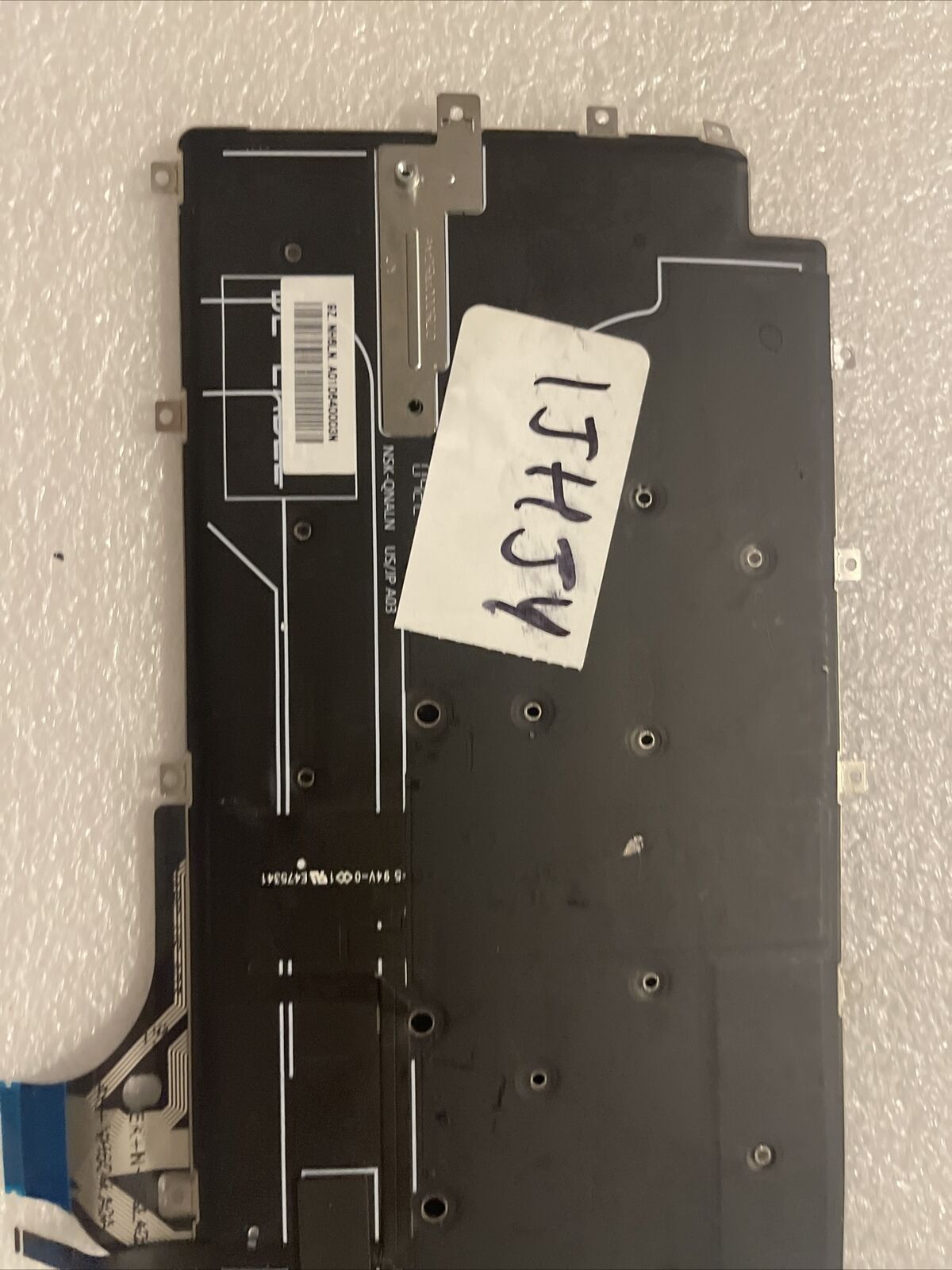 Genuine DELL Latitude 9510 9520 US English Backlit Keyboard 01JHJY 1JHJY B1