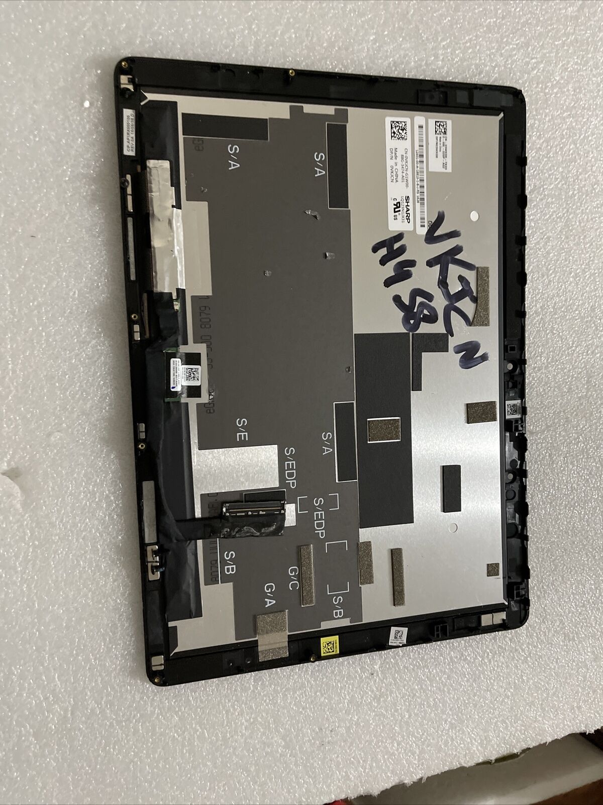 Genuine Dell Latitude 5285 5290 2in1 12.3" FHD LED LCD Touch Screen  VKJCN T8