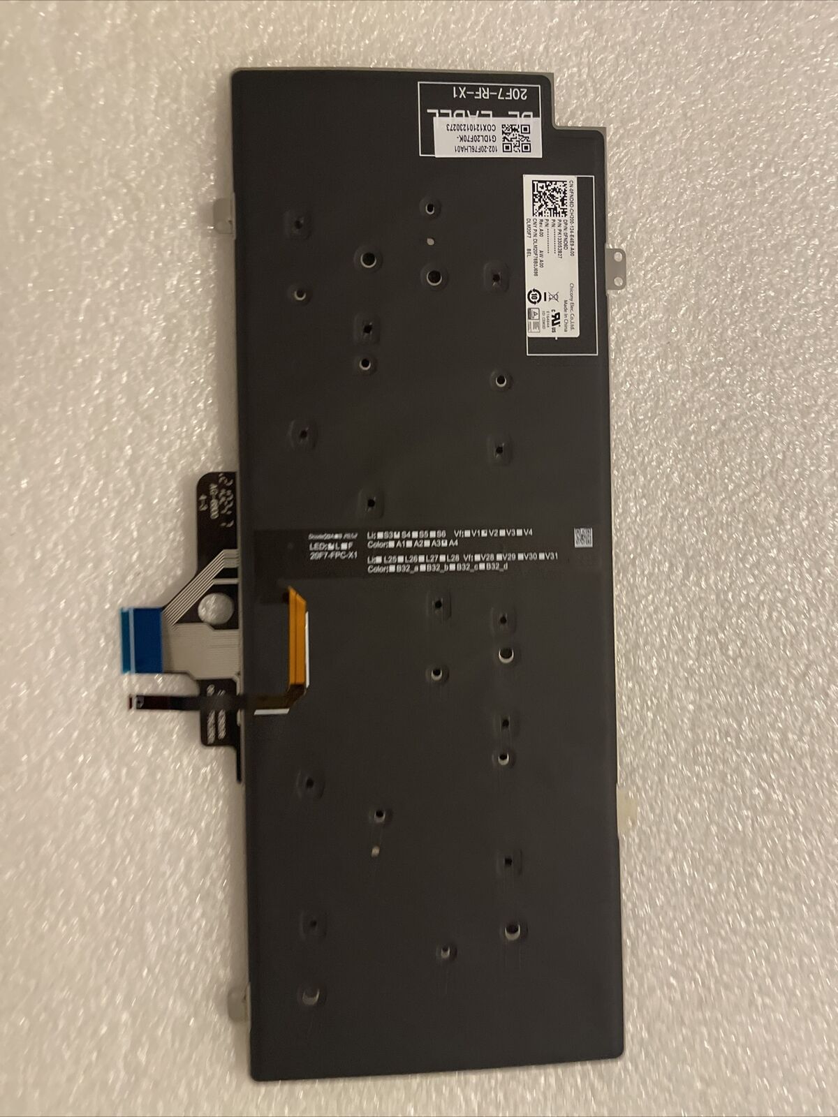 NEW Dell Latitude 5420/5430/7420/7520 BELGIAN Backlit Keyboard FND6D 0FND6D B1