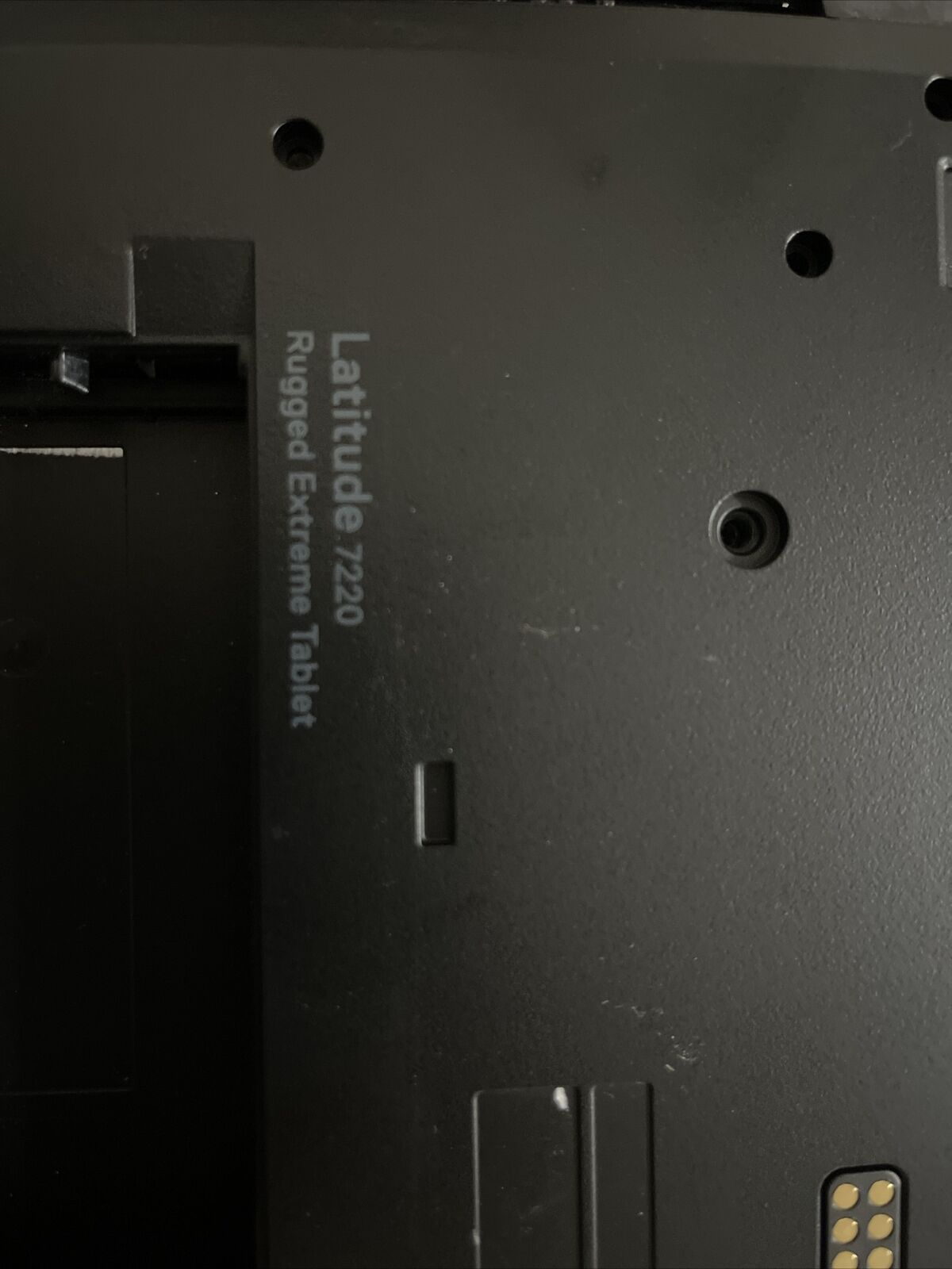 Dell Latitude 7220 Rugged Extreme Tablet Bottom Cover Extras X8JMD 0WCGW LP K1
