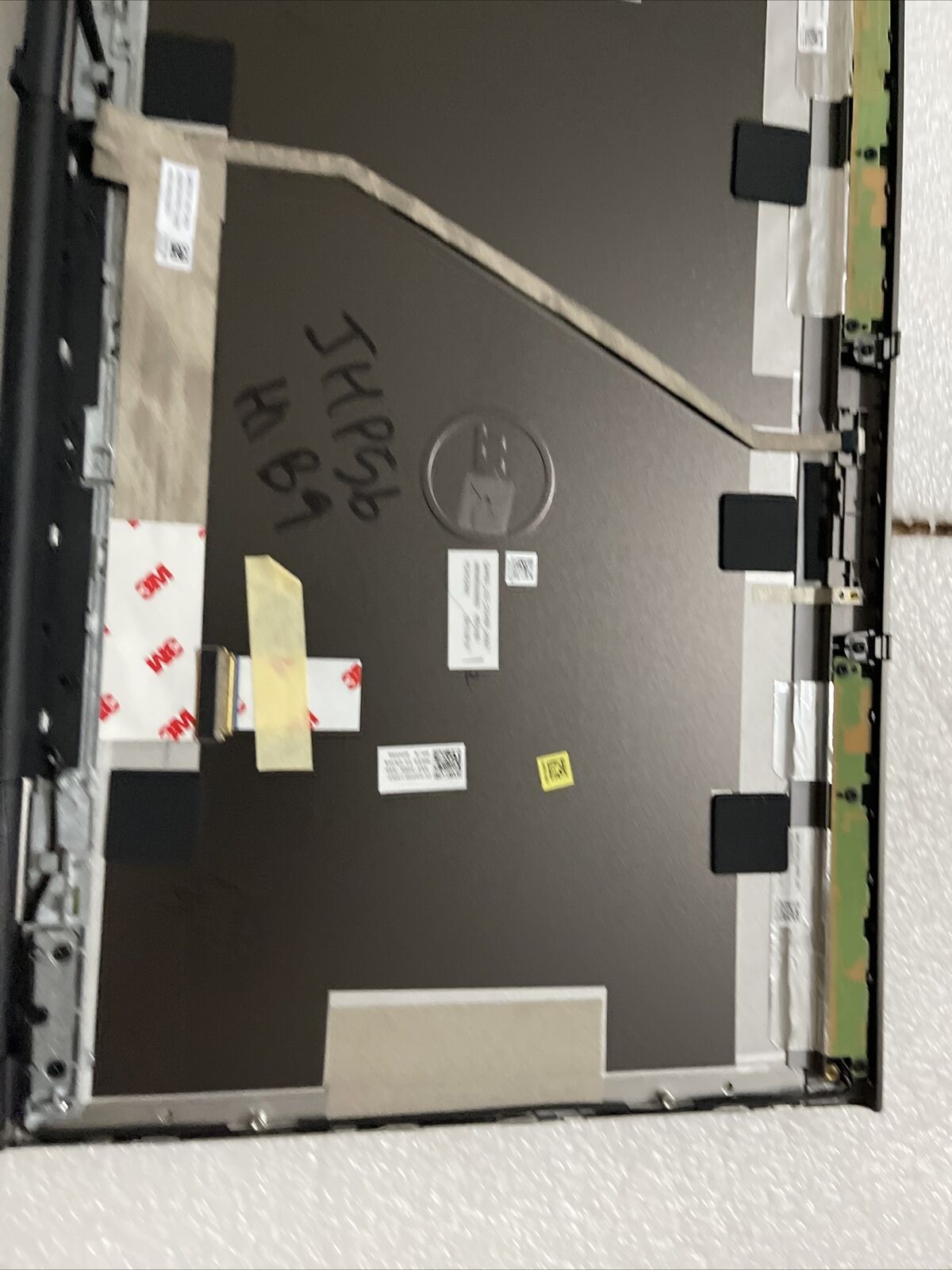 New Dell Precision M4700 HD+ Lcd Back Cover Lid w/ Hinges - JHP56 0JHP56 H1 B9