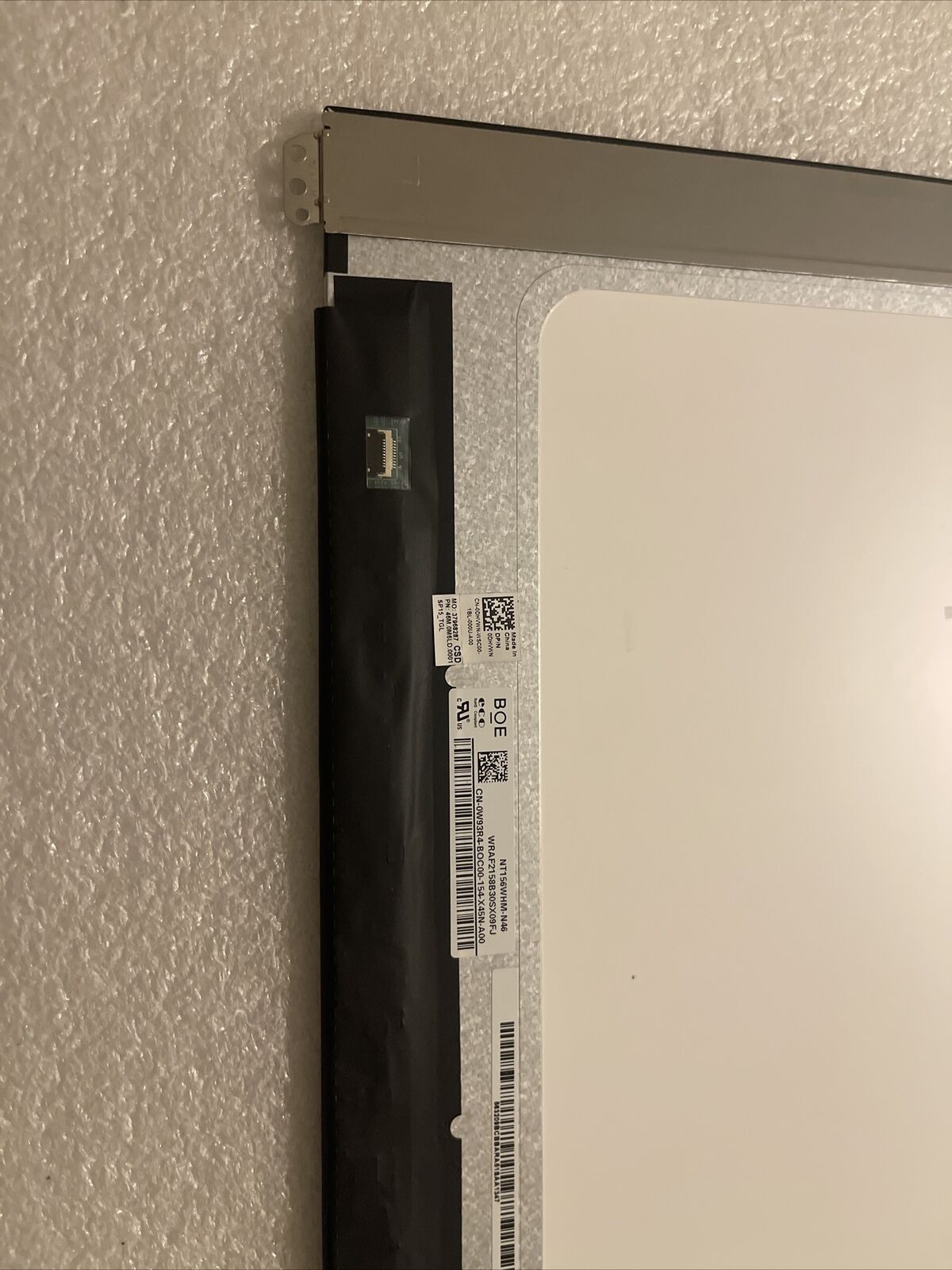DELL LATITUDE 3520 5500 5501 15.6" HD TN NON-TOUCH LCD NT156WHM-N46 W93R4 N2S3