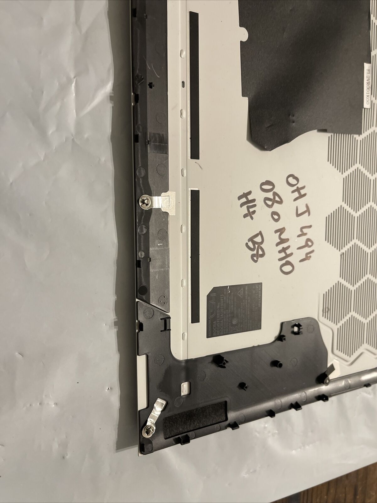 Genuine Dell Alienware M17 R3 Laptop Bottom Base HJ494 0HJ494 80MH0 080MH0 H4 b6