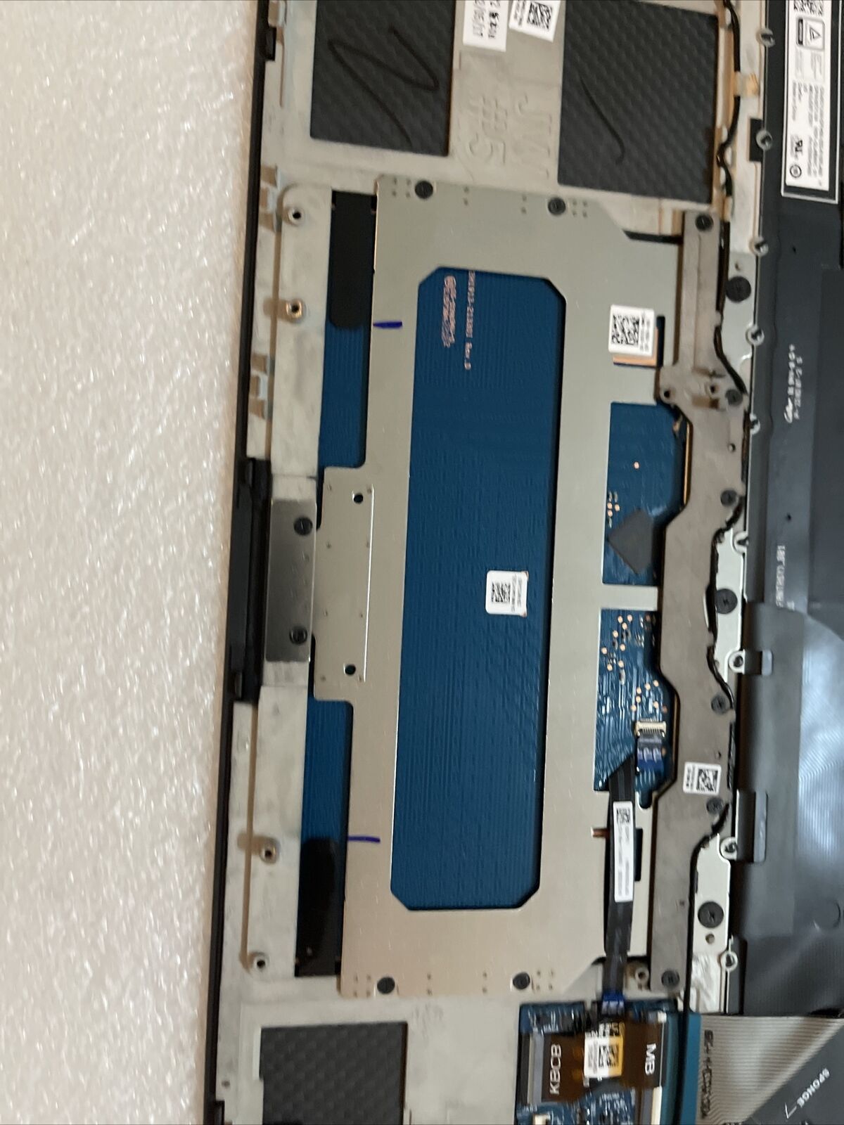 Genuin Dell XPS 15 9510 Palmrest US English Keyboard Touchpad 1TD6J 01TD6J S1 P5