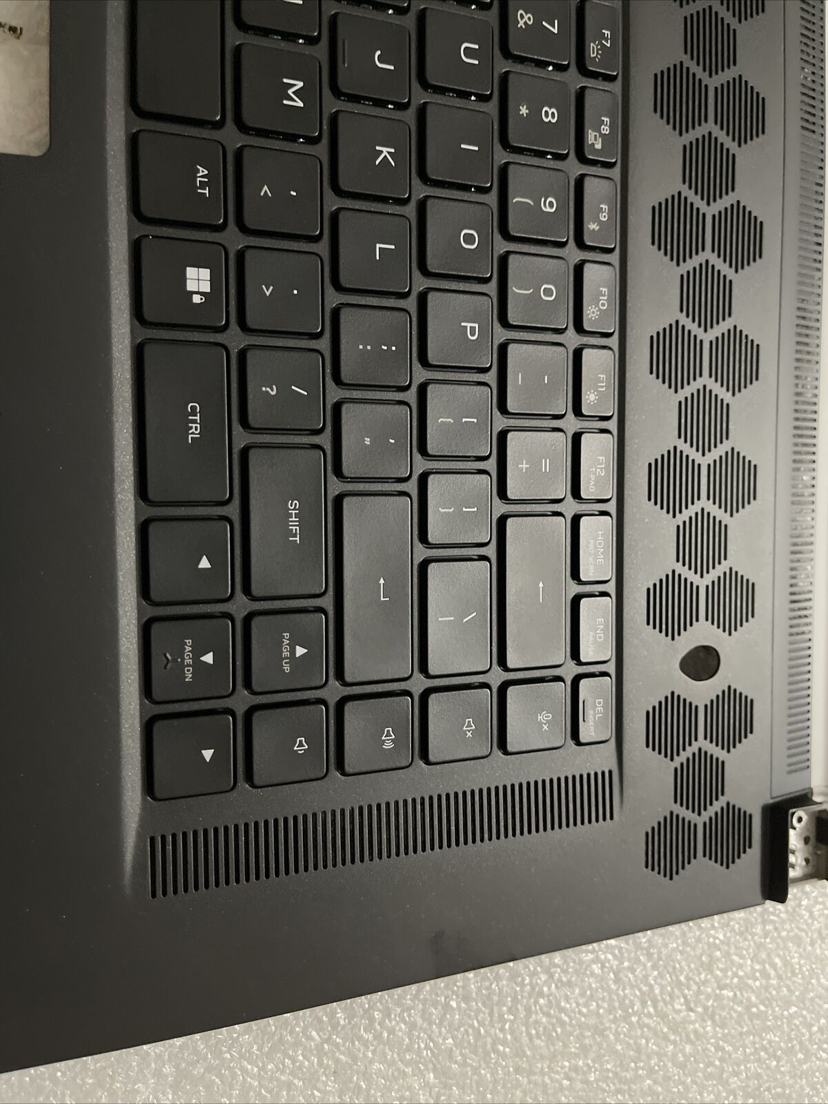 GENUINE DELL ALIENWARE M17 R4 PALMREST US Backlit KEYBOARD 6N1JW N1 P8 Grade A