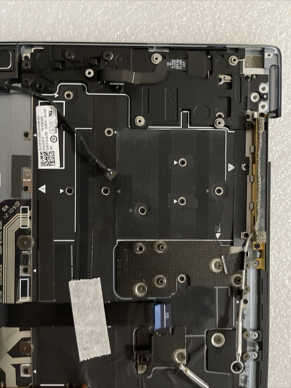New Dell XPS 9315 Laptop Palmrest Touchpad Keyboard Speakers Sky Blue TKH4F N3P9