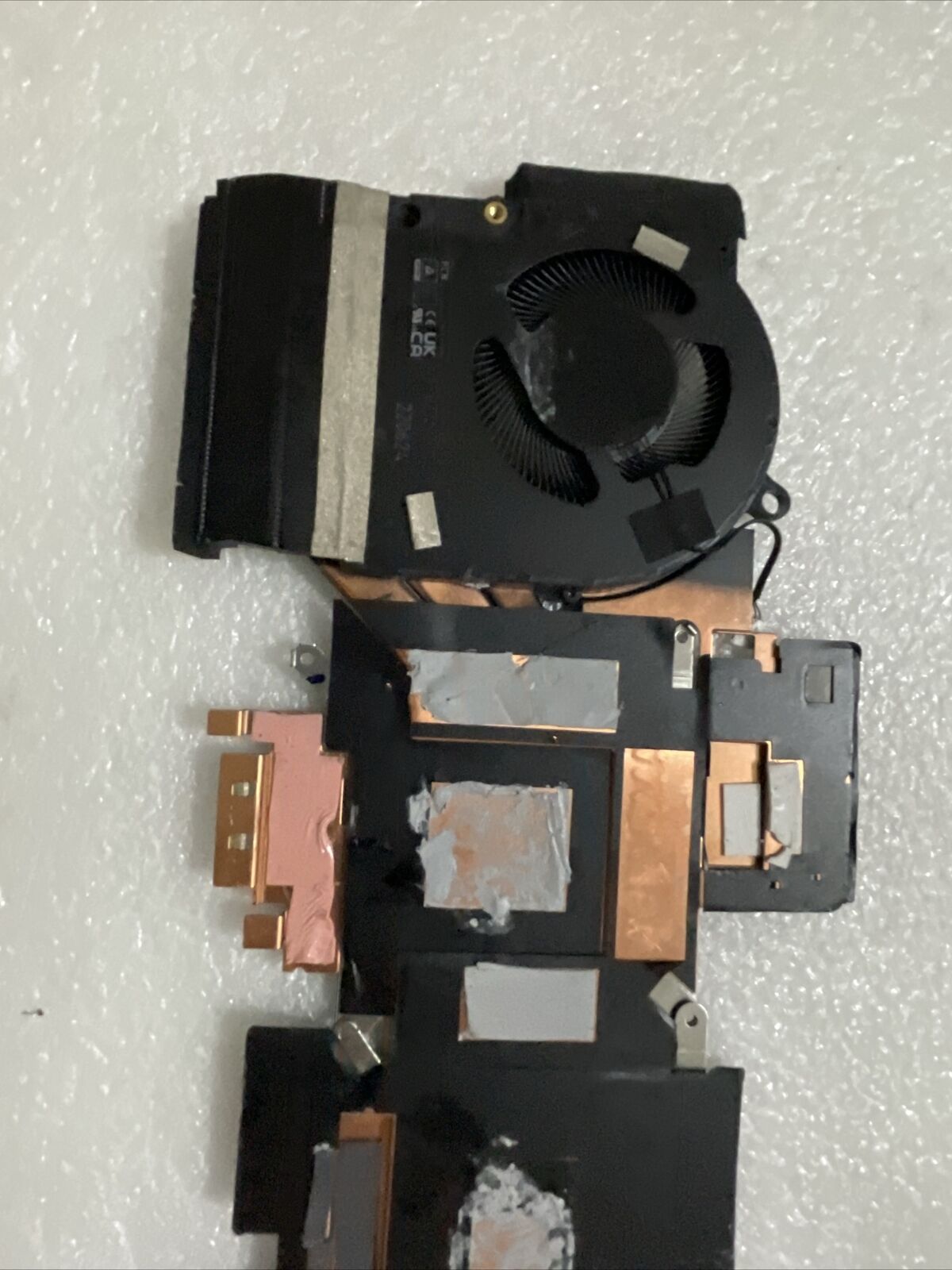 Dell OEM Alienware M15 R7 CPU / GPU Cooling Heatsink Fan Assembly DVK49 0DVK49