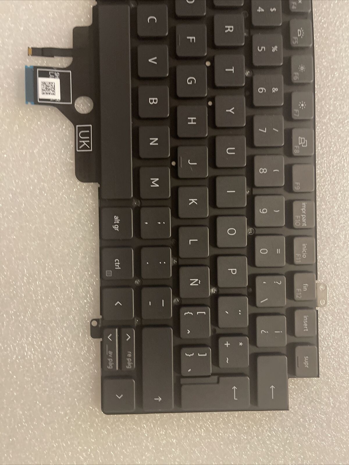 New Genuine DELL latitude 5420 BACKLIT Spanish Keyboard