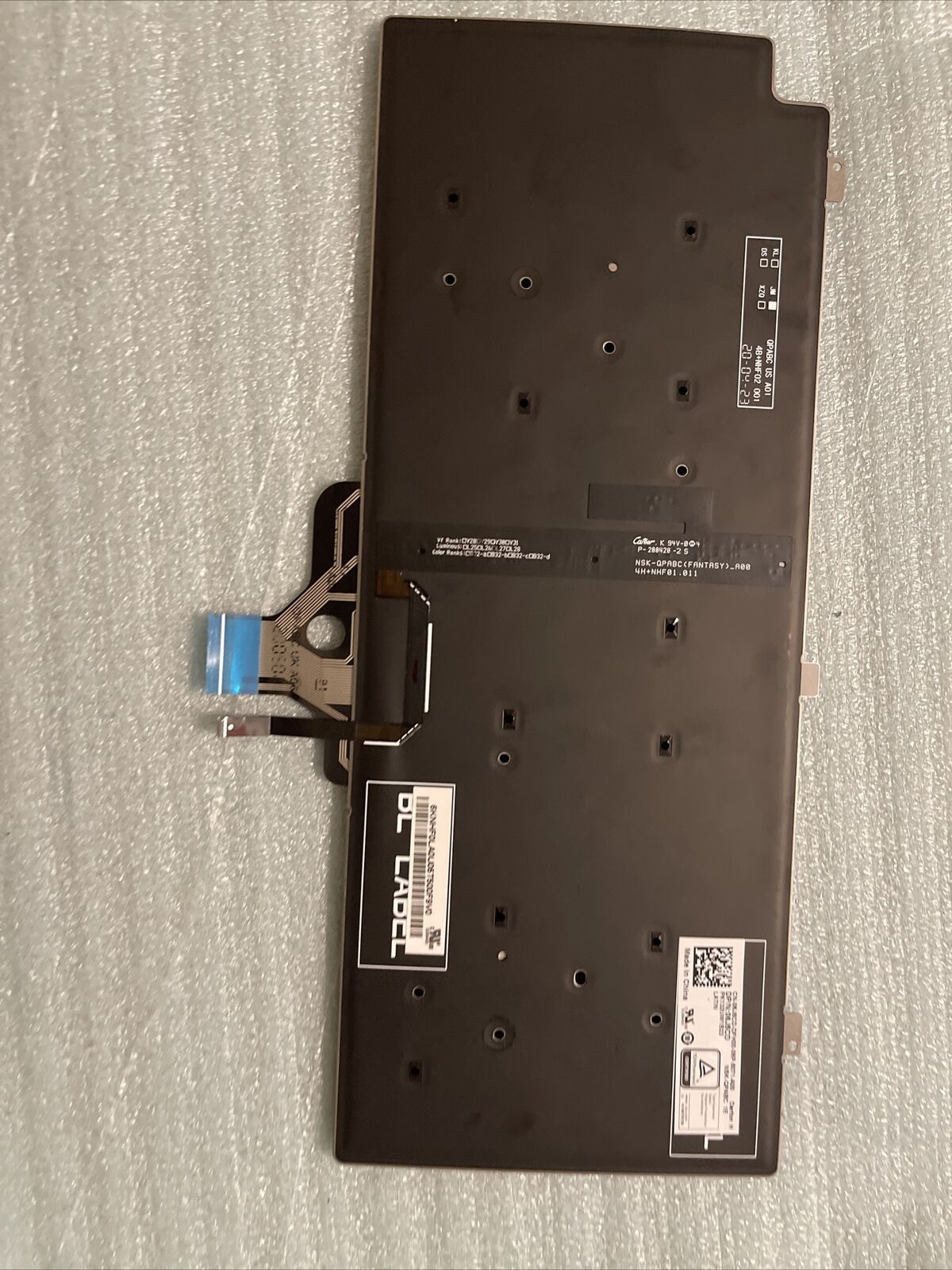 New Oem Dell Latitude 7310 Laptop Backlit Latin Spanish Keyboard 6J5CD 06J5CD GB