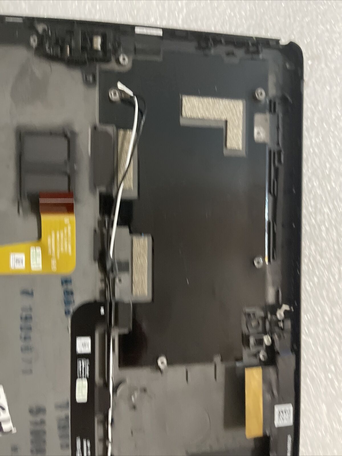 GENUINE DELL  LATITUDE 12 5290 LCd Top Back Cover Extras Black T17G TKR19 H5 B7