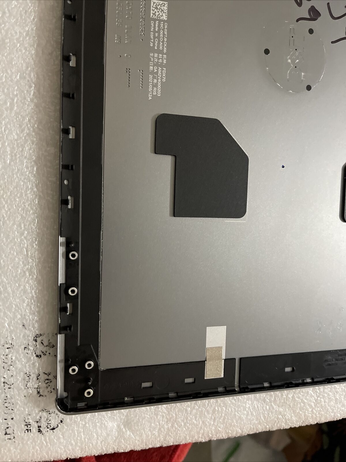 OEM Dell Precision 17 7750 Laptop LCD Back Cover Assembly 3FTJ9 03FTJ9 H1 B9