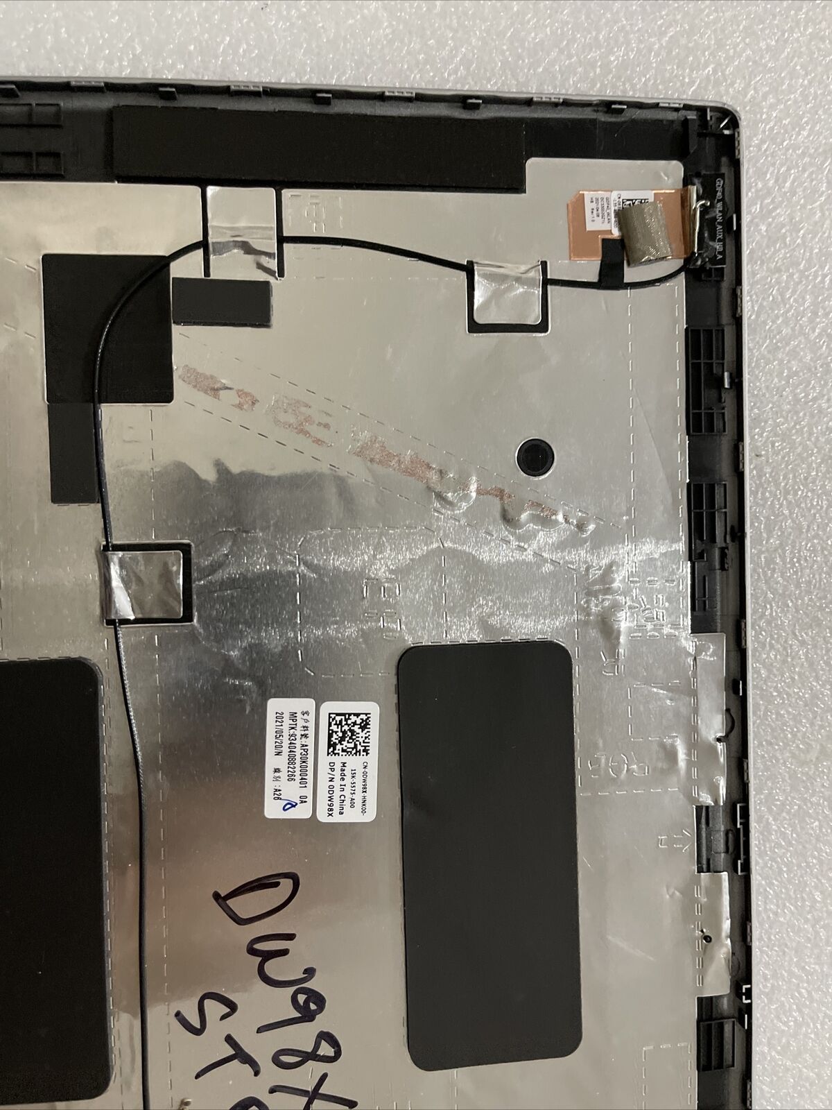 Genuine Dell Latitude 5420 E5420 Laptop LCD Back Top Cover DW98X 0DW98X H2 B7