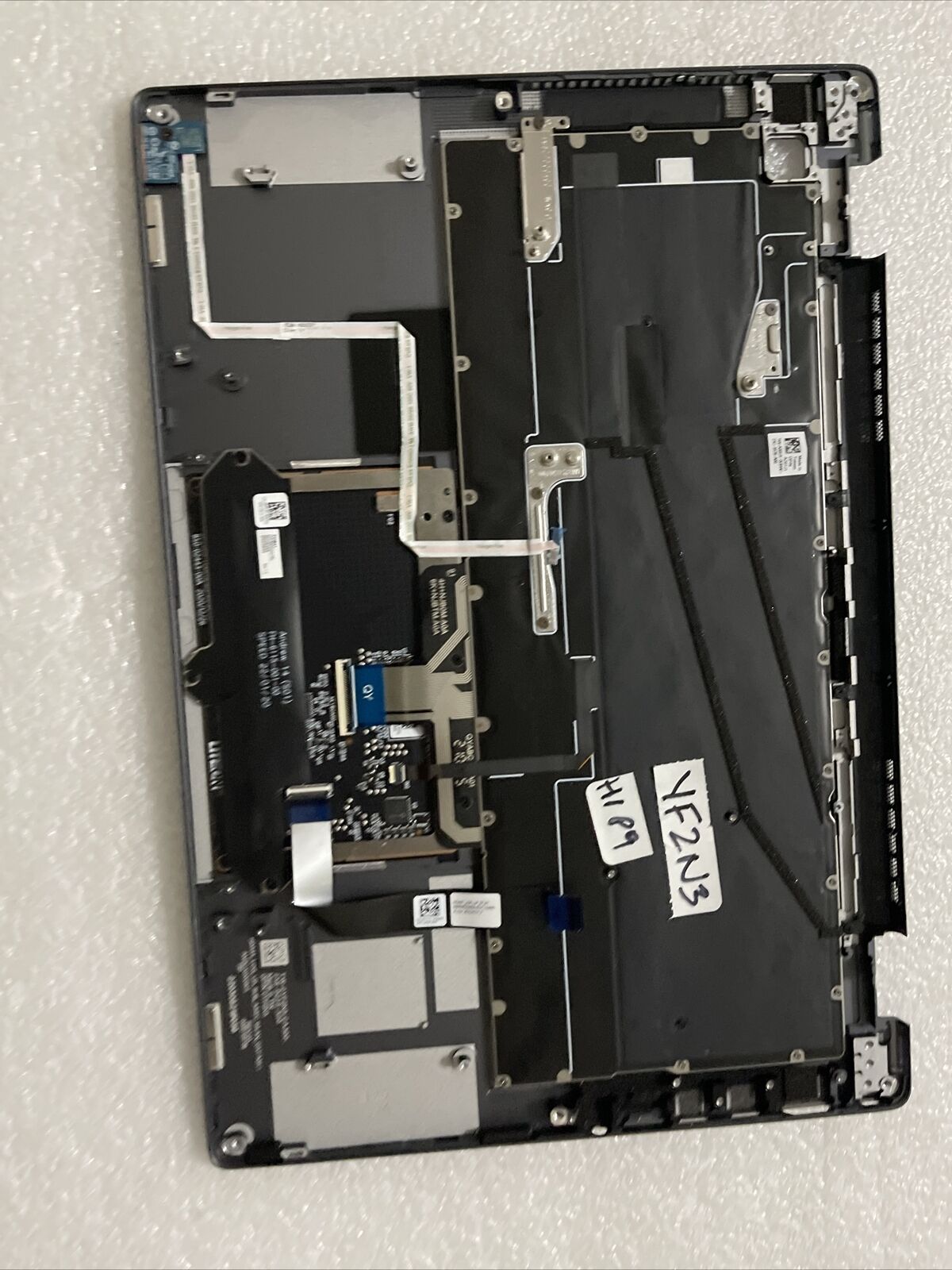 Dell Latitude 9430 2-in-1 Palmrest Touch US Eng Laptop keyboard YF2N3 H1 P9