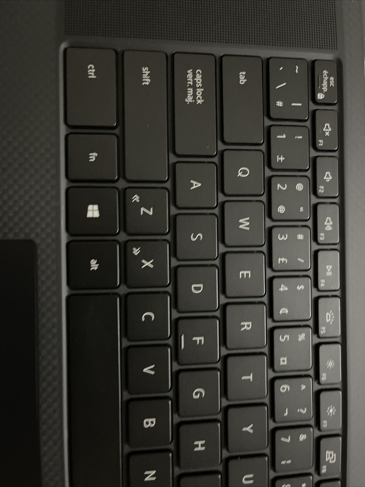 French Keyboard Genuine Dell XPS 15 9510 9520 Palmrest  0GN0D2 01RTF2 J6 T1