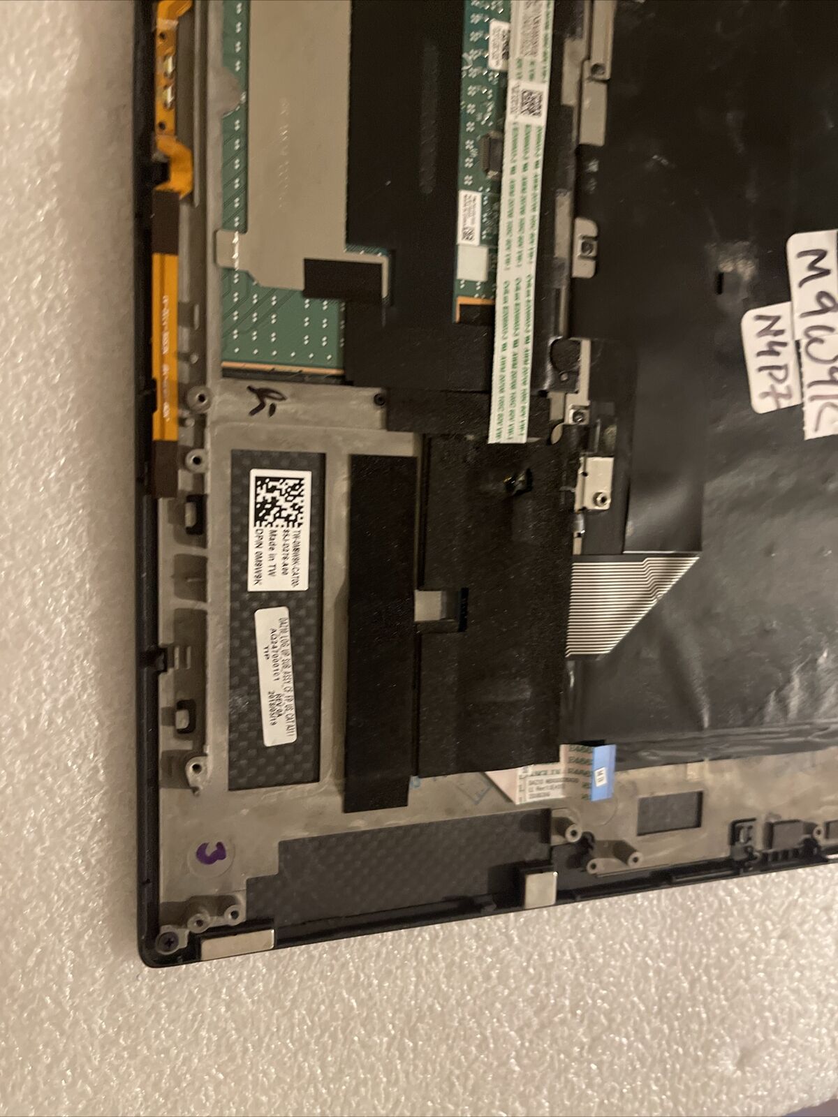 Genuine Dell XPS 9575 Palmrest Touchpad US Backlit Keyboard  M9W9K N4 P7