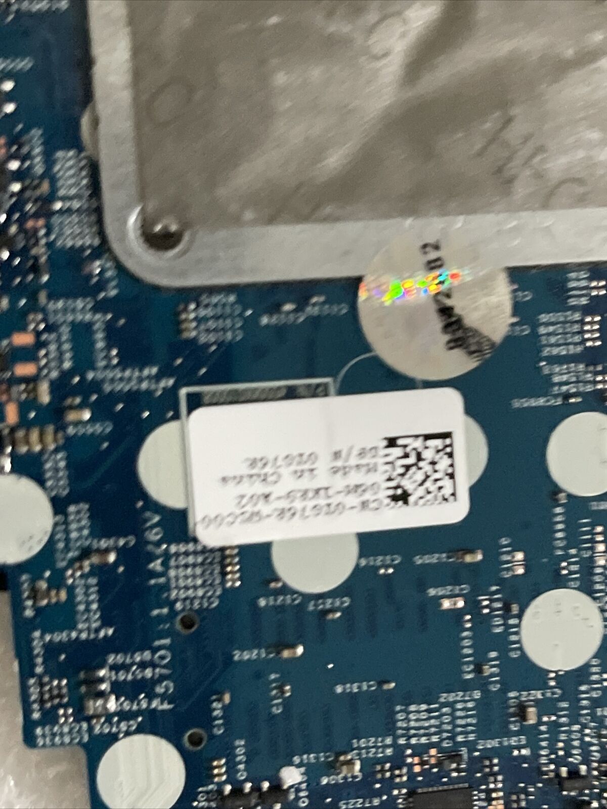 Dell TG76R Inspiron 5501 Motherboard Core i5-1035G1 1.0GHz 8GB 0HD TG76R B6