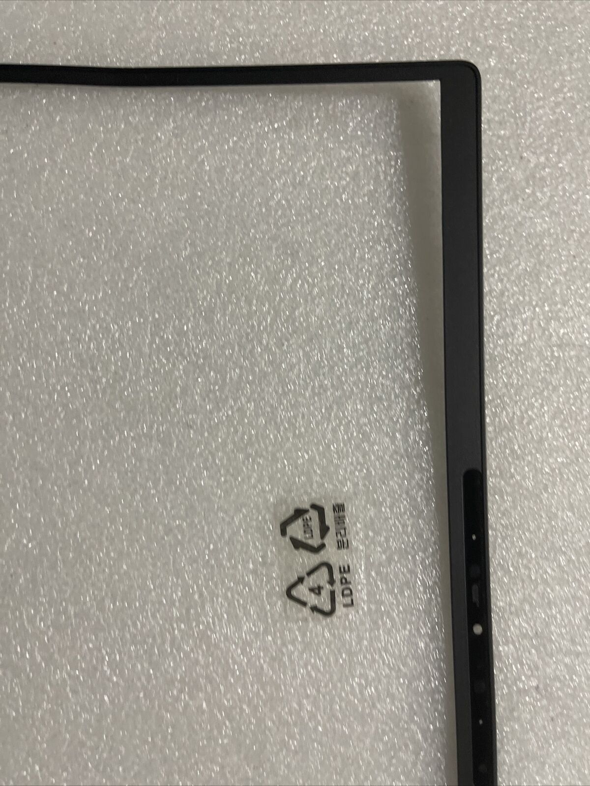 Genuine Dell Latitude 7300 13.3" Front Trim LCD Bezel 3mm IR Cam 3W85K 03W85K N3