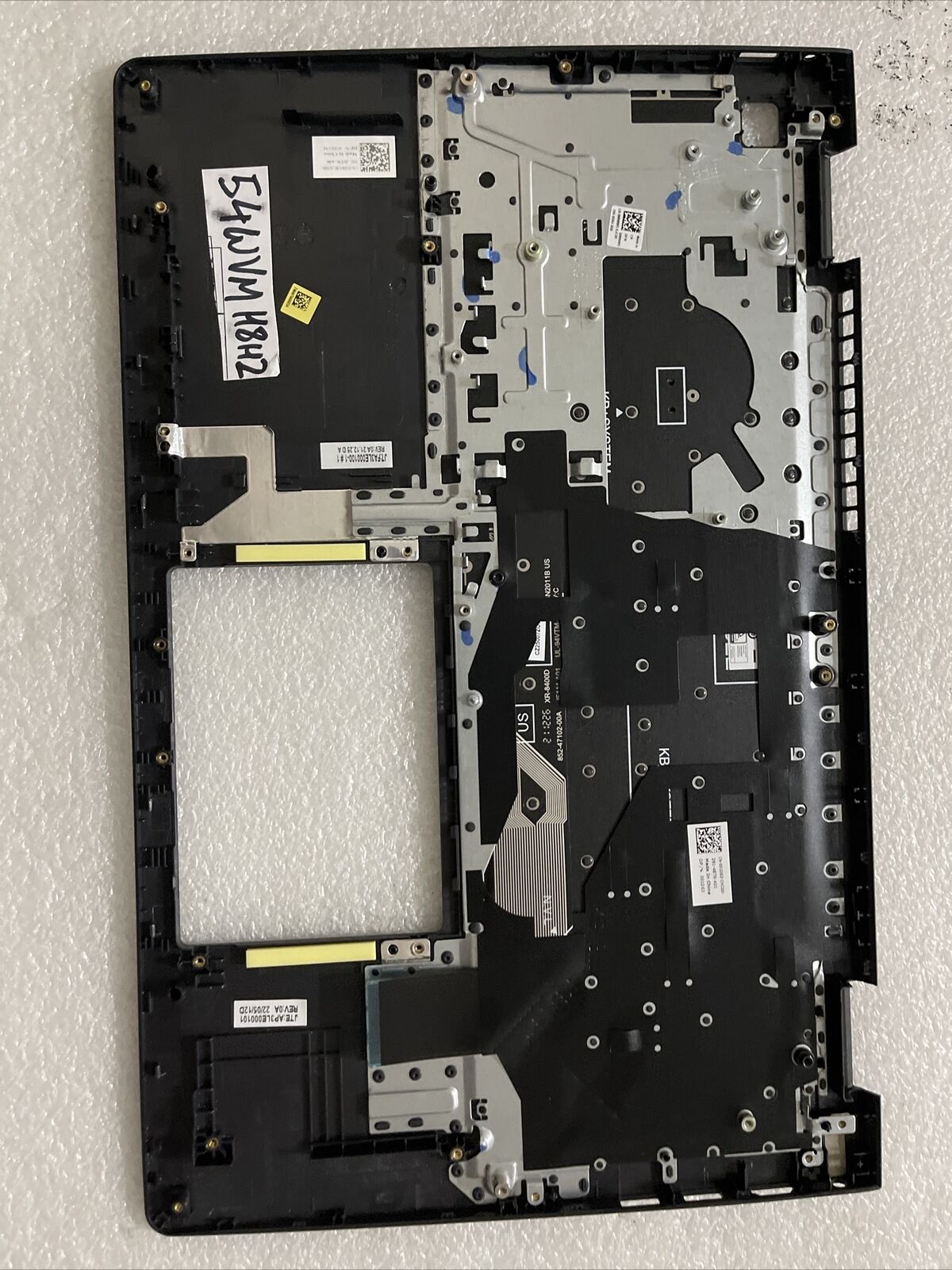 New Dell Inspiron 3510 3511 3515 Palmrest US Eng Non BacklitKeyboard 54WVM H8 H2